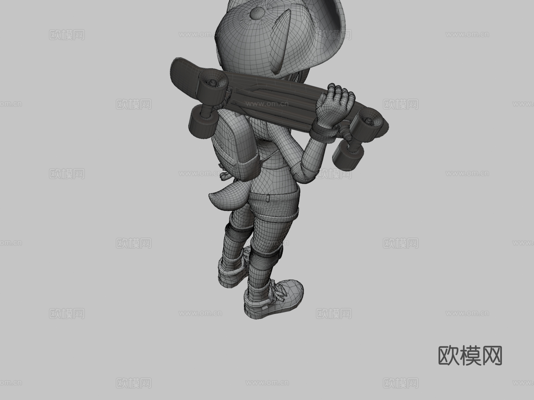 凯拉狐狸3d模型