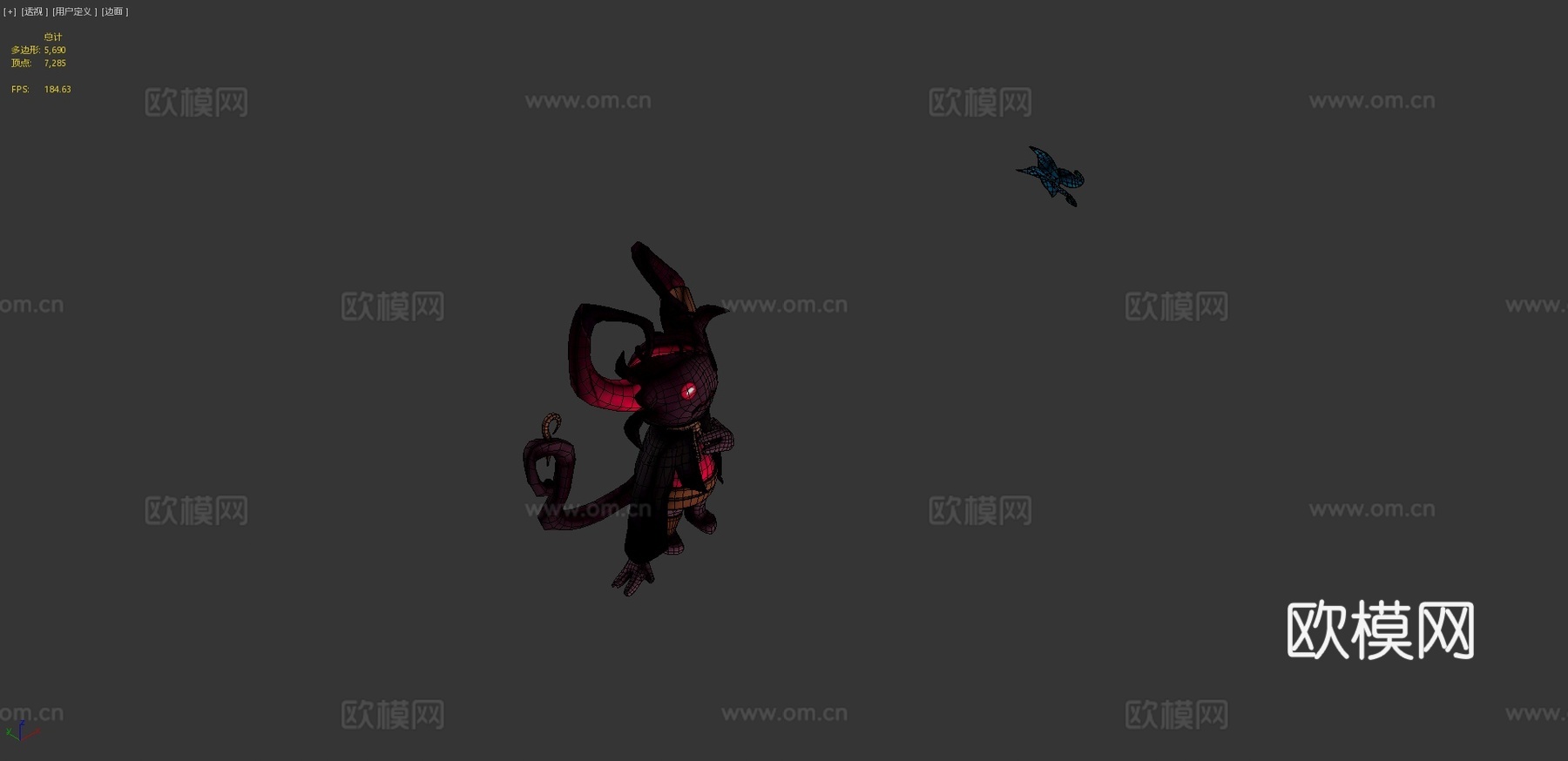 可爱小恶魔3d模型