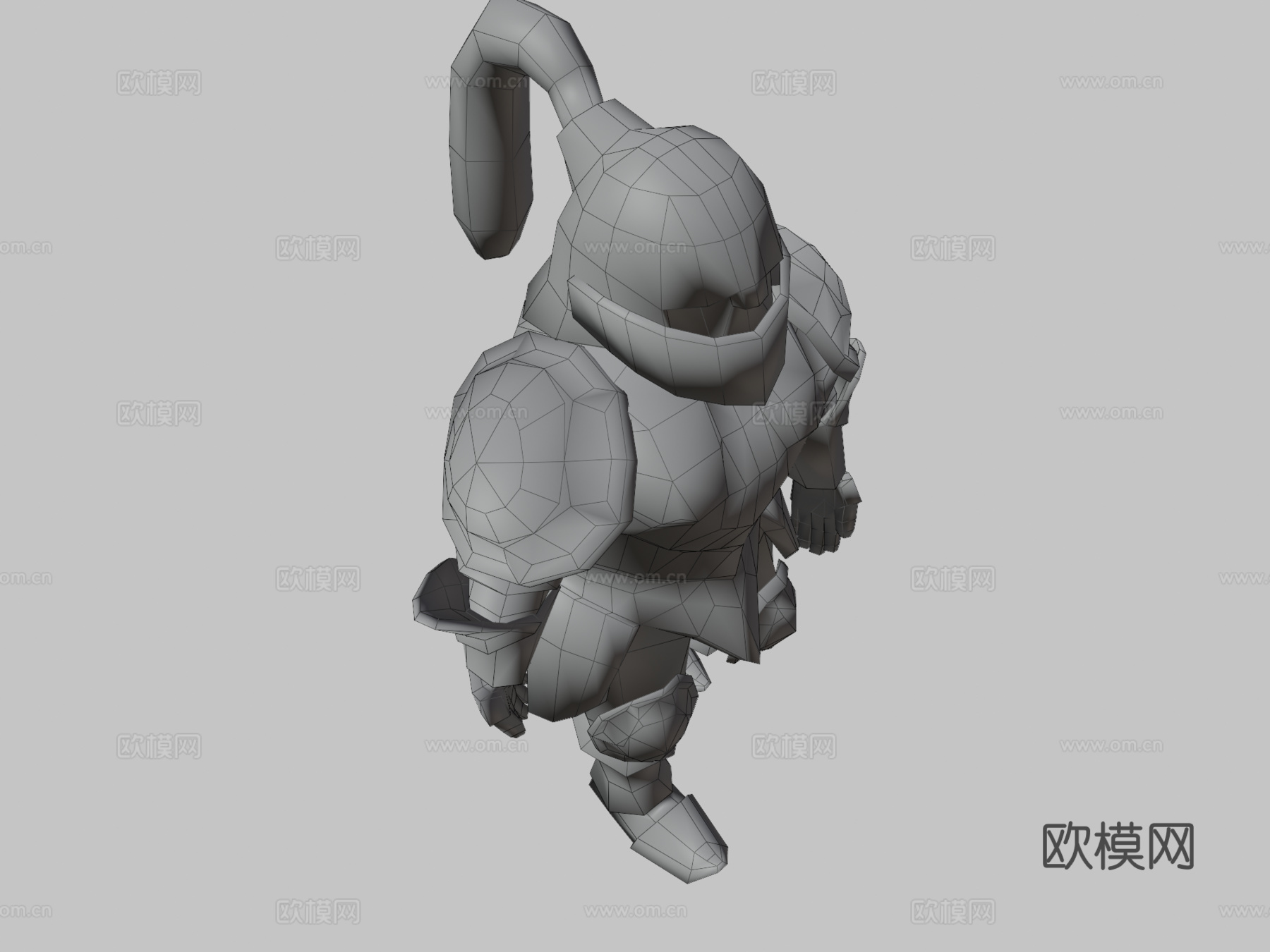 骑士3d模型