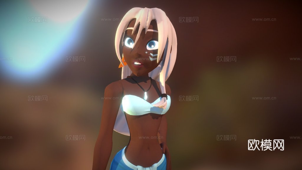 基达·尼达克-亚特兰蒂斯3d模型