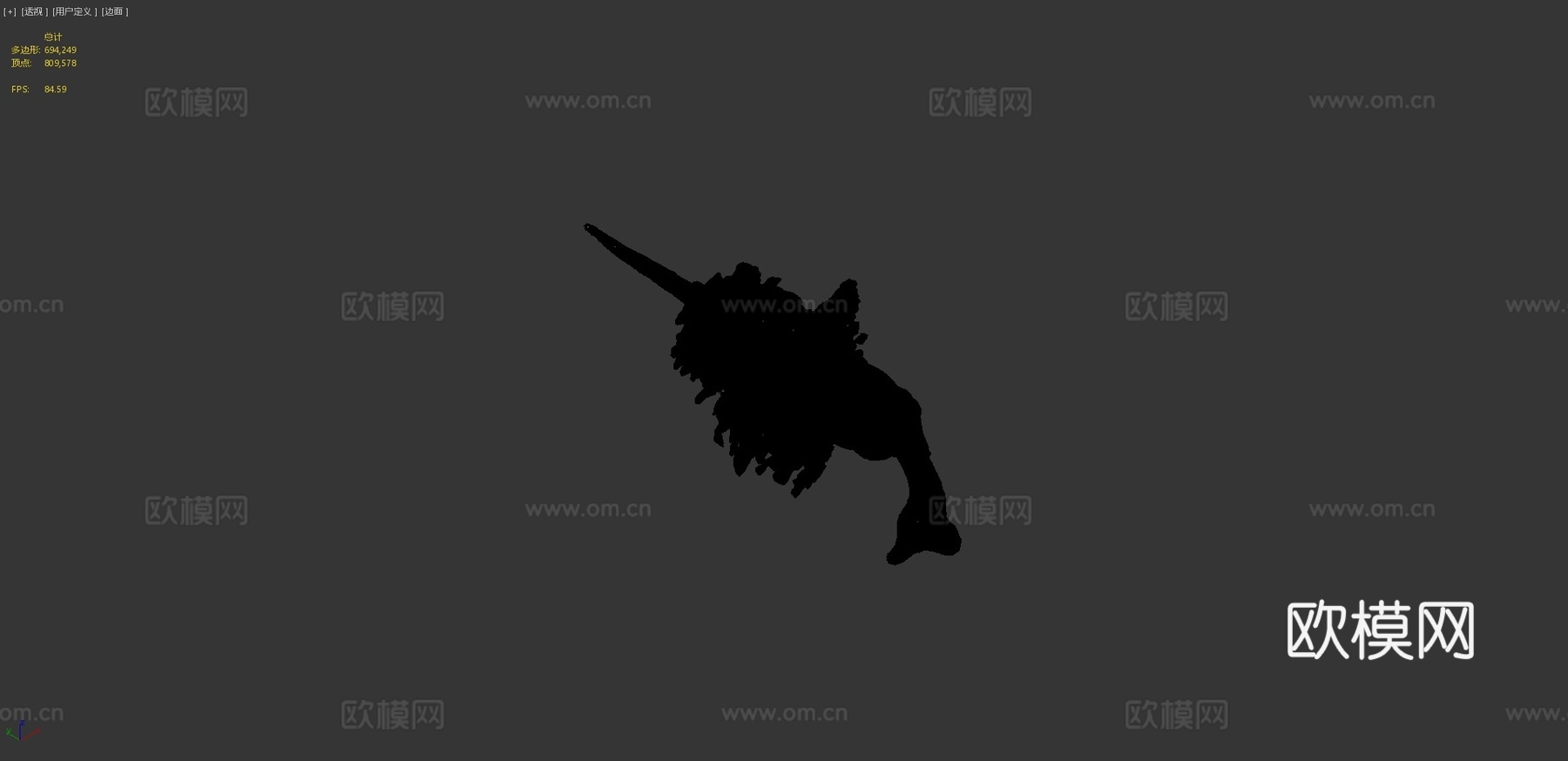 阿穆尔龙·里亚比宁3d模型