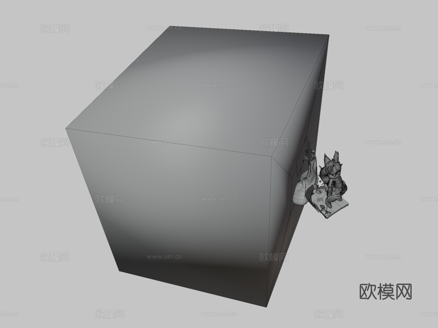 鲁芬3d模型