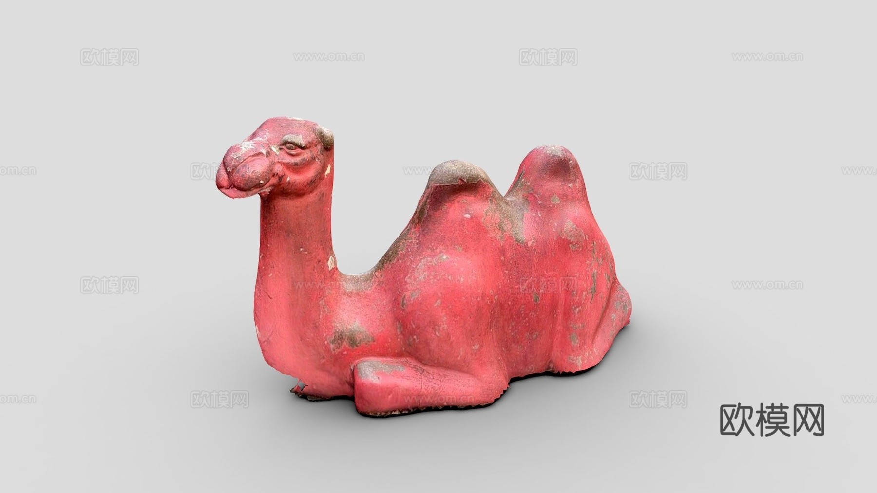 第16天-埃德蒙游乐场骆驼3d模型