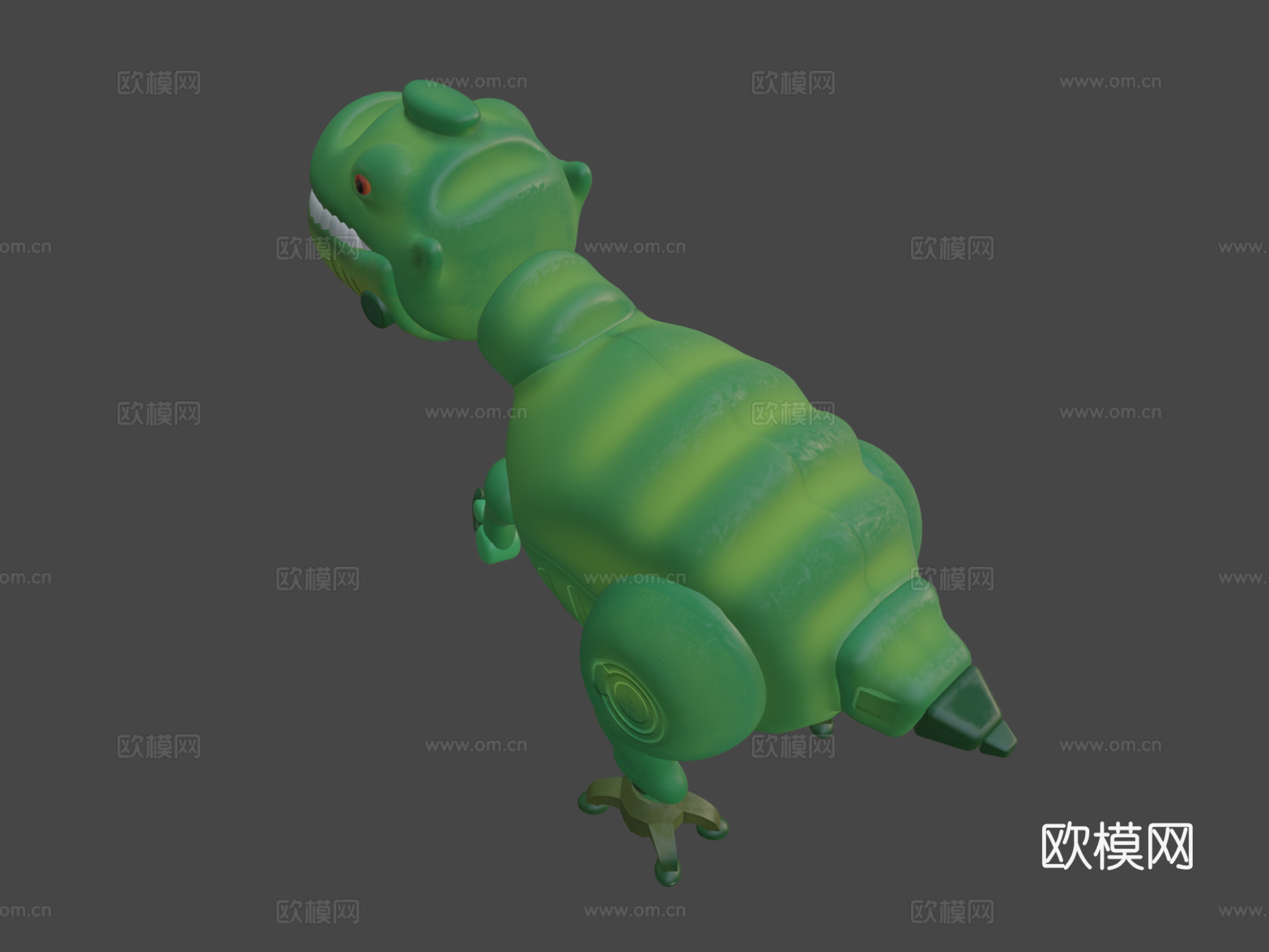 机器恐龙3d模型