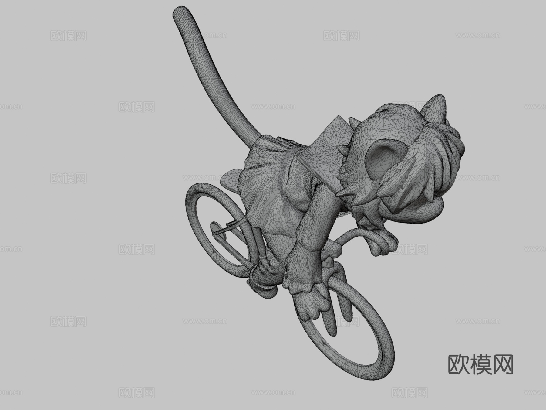 猎豹3D模型同人画3d模型