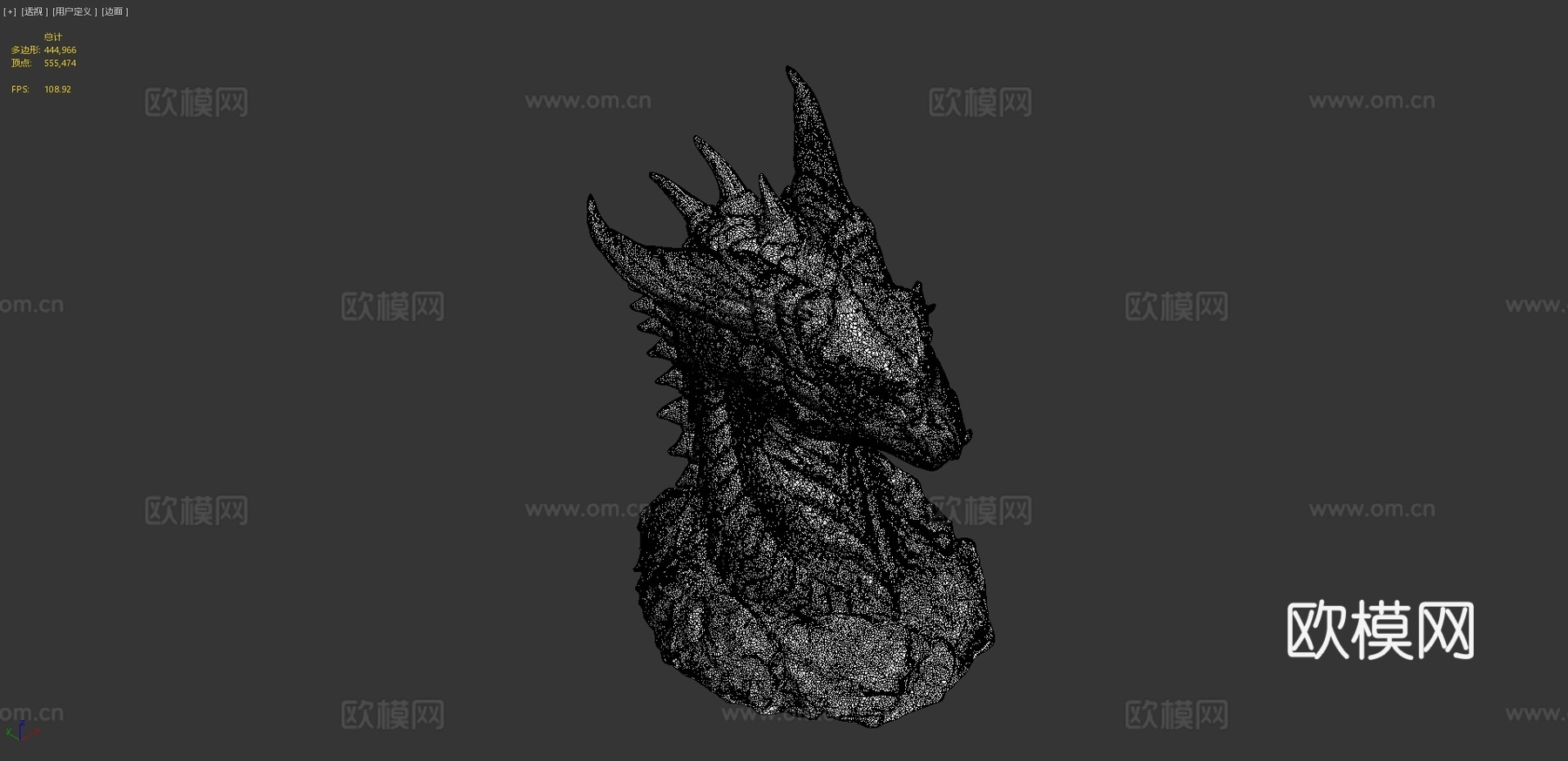 龙头100毫米STL文件3d模型
