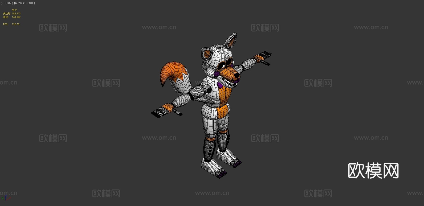 萝比特3d模型