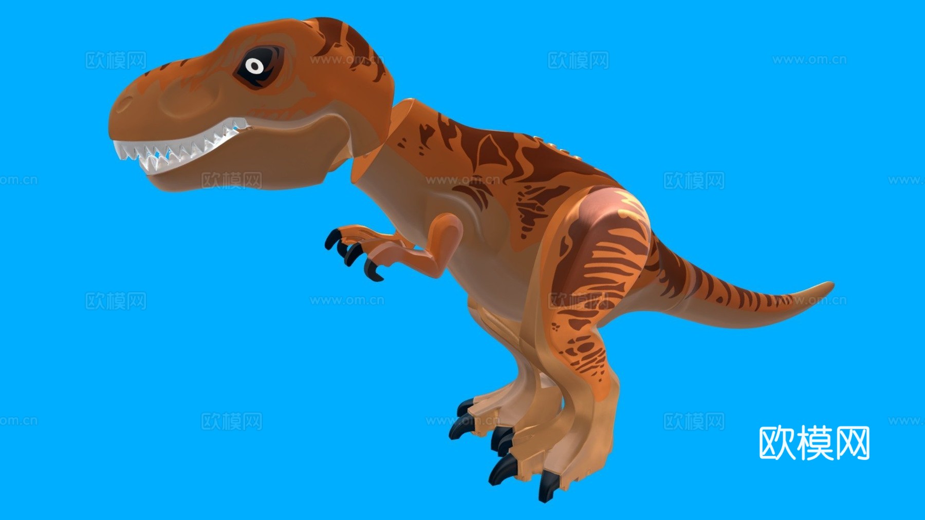 乐高霸王龙3d模型
