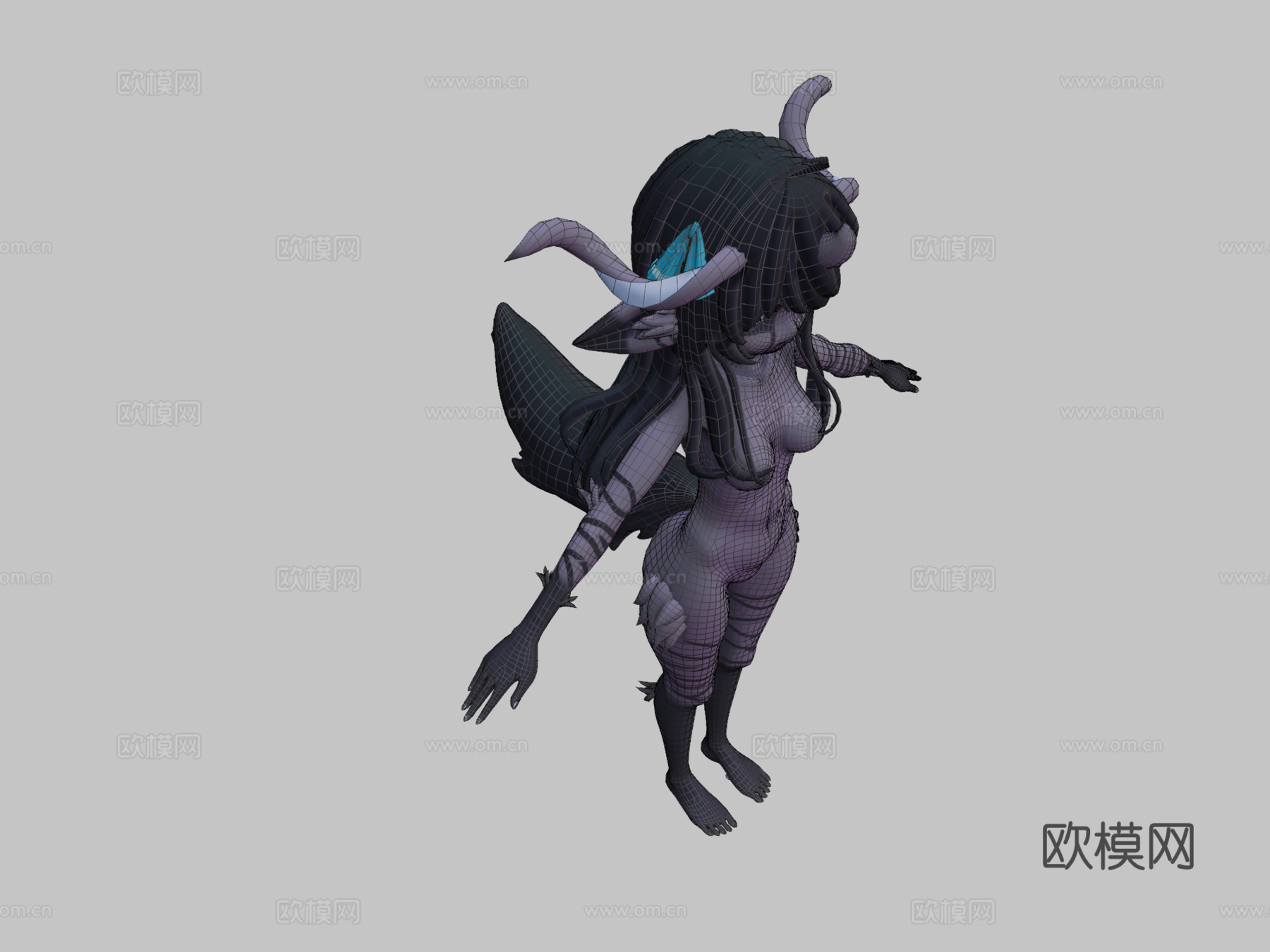 维斯波米亚VRChat虚拟形象委托3d模型