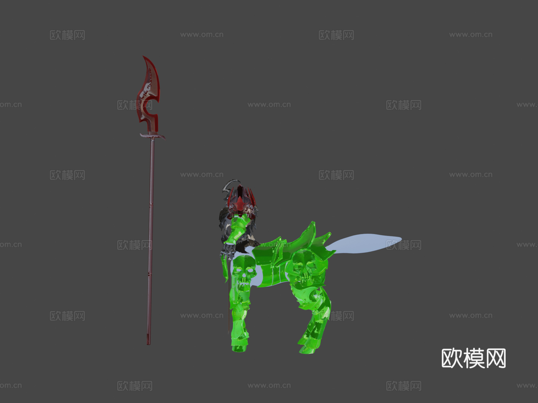 战争之影赫卡里姆高多边形3d模型