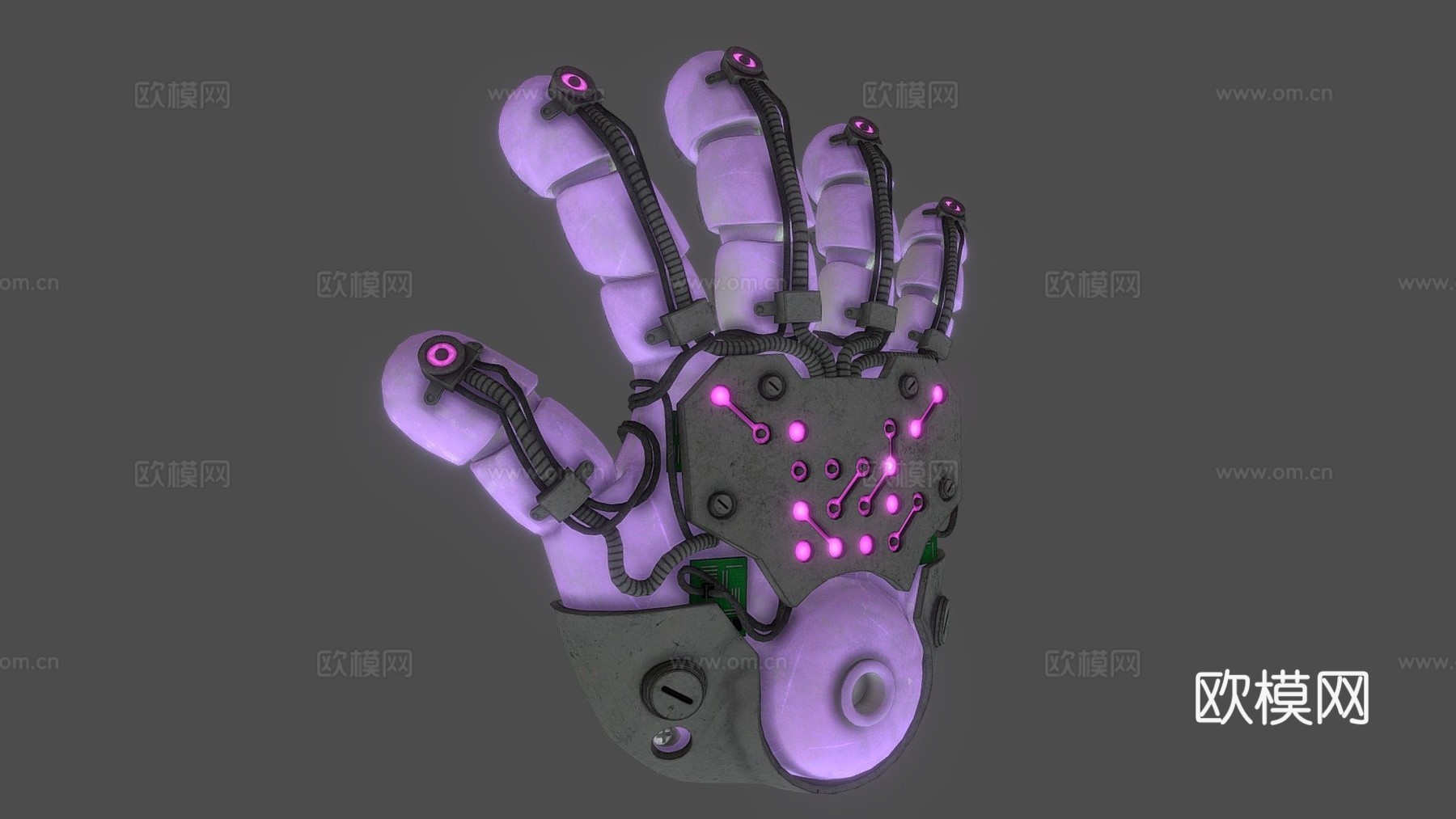 波比游戏时间第三章紫色手掌3d模型