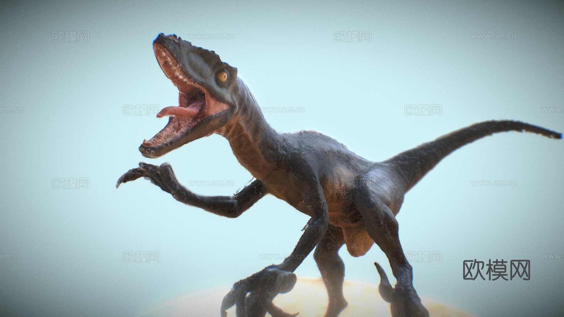 ZDF数字恐龙3d模型