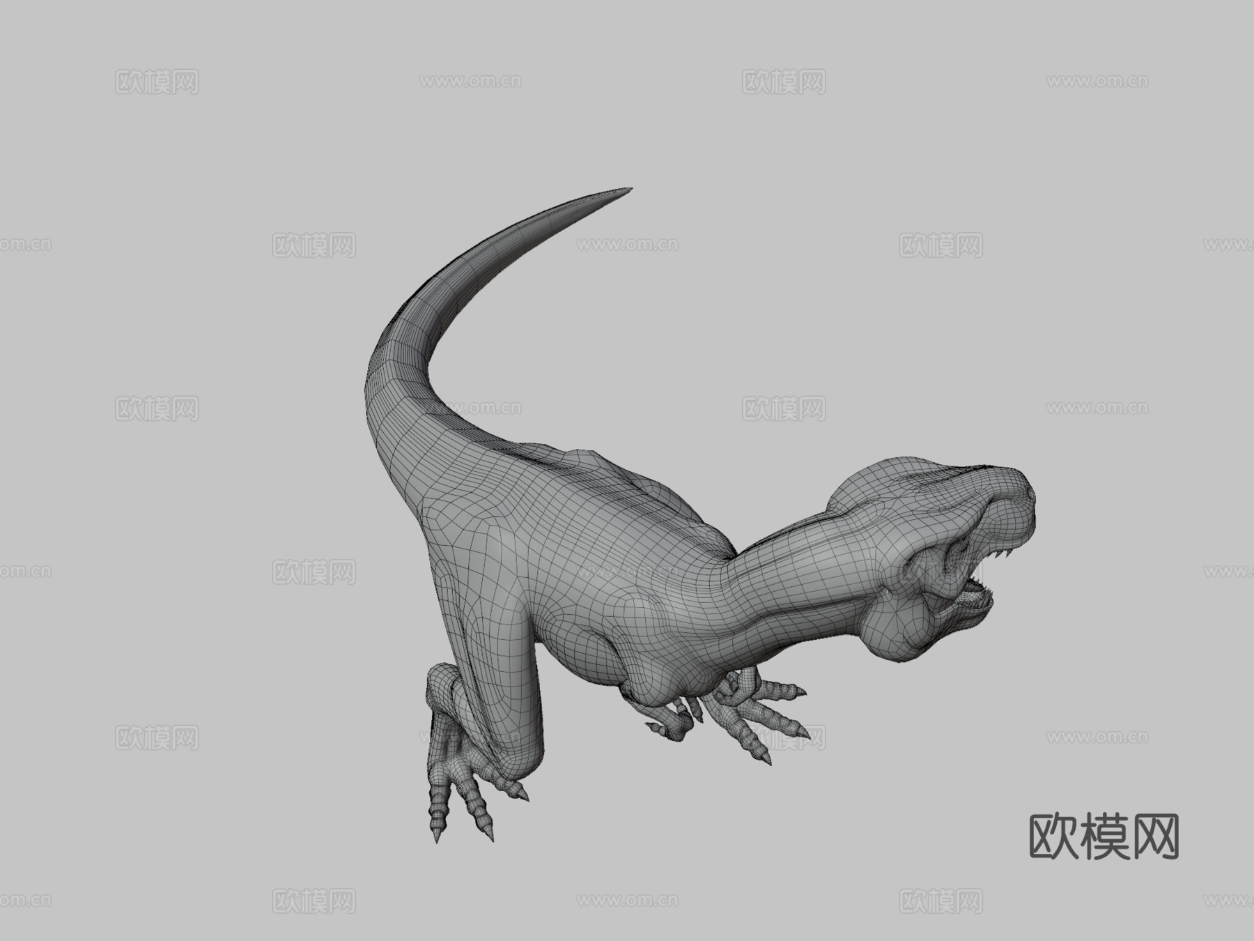 霸王龙3d模型
