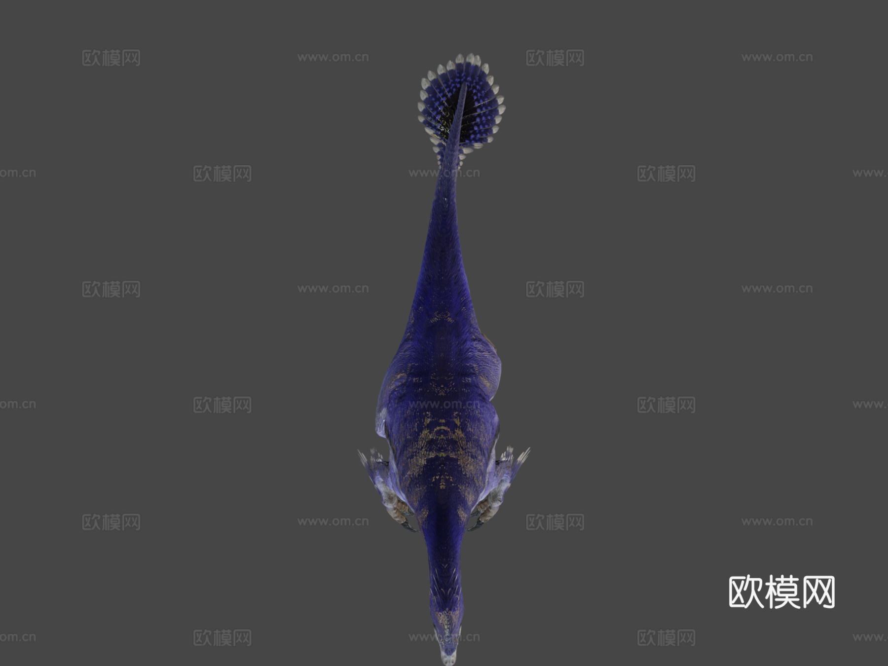 镰刀龙3d模型
