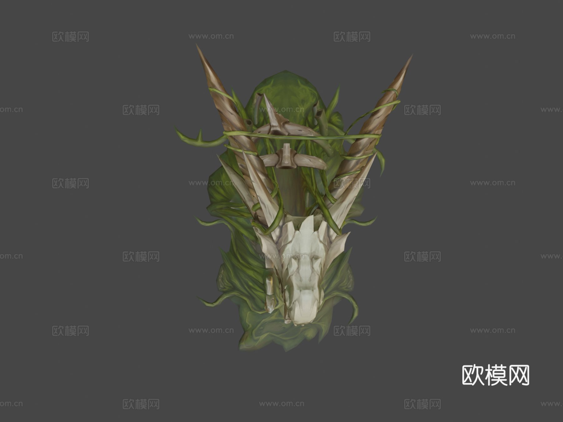 龙头骨3d模型