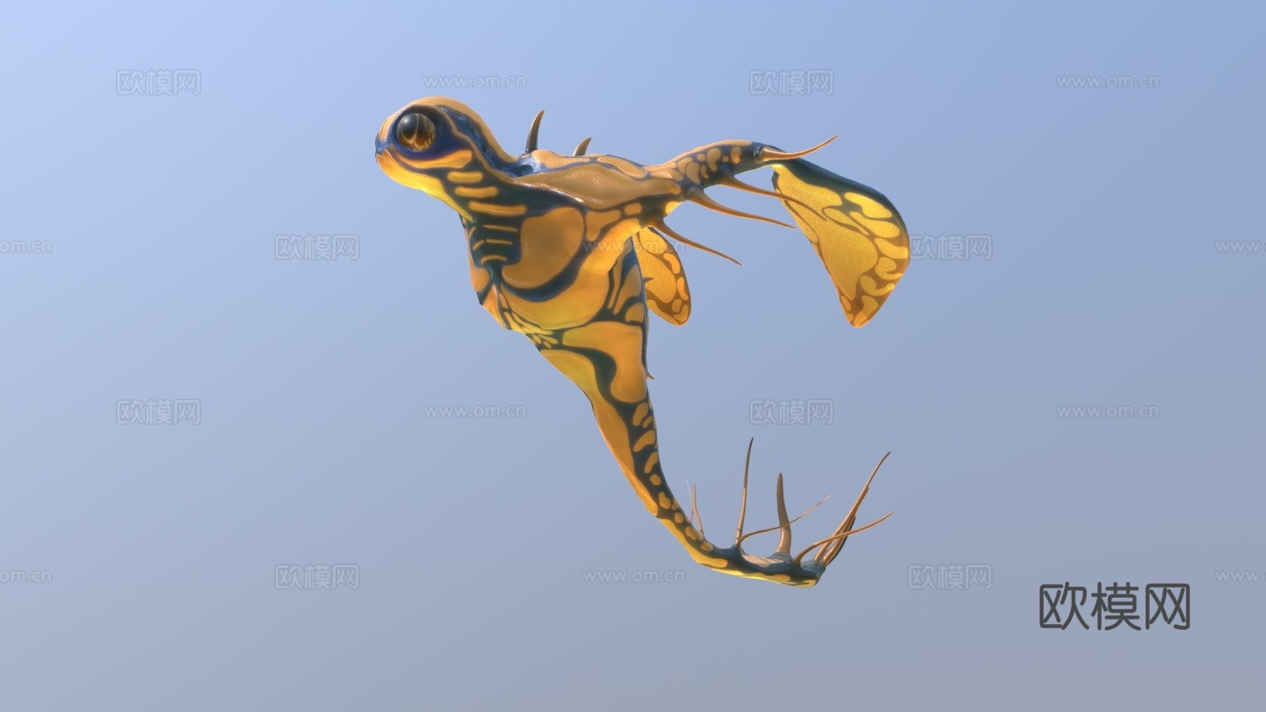 海洋生物23d模型