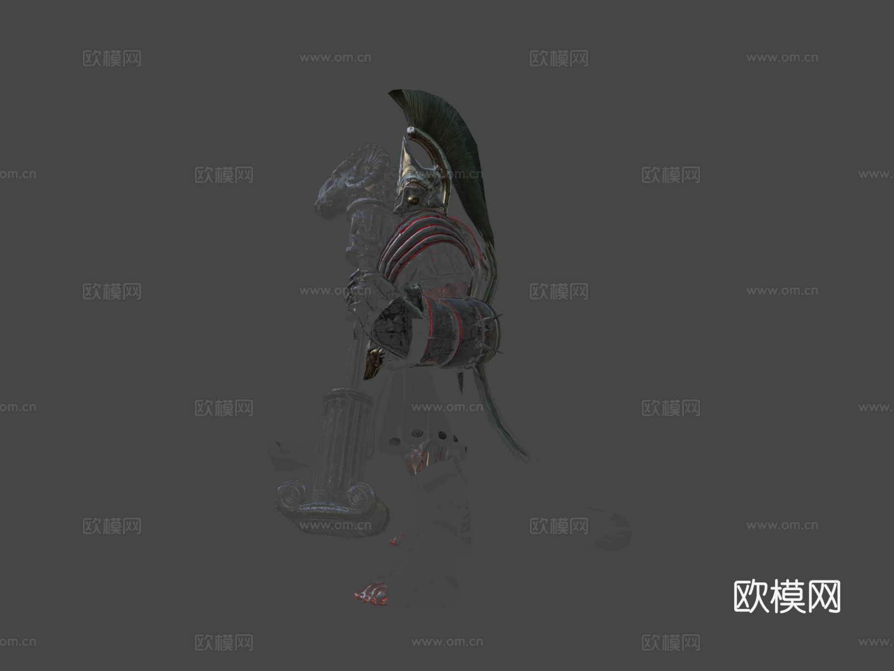 罗马战神-阿瑞斯3d模型
