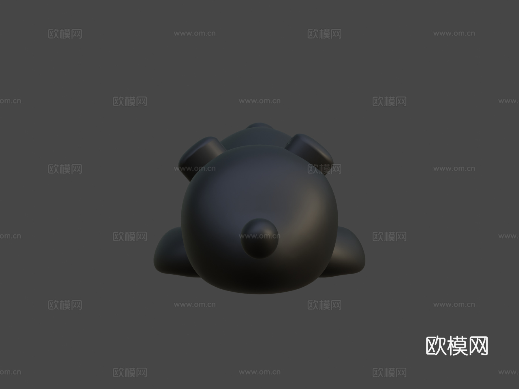 懒熊猫3d模型
