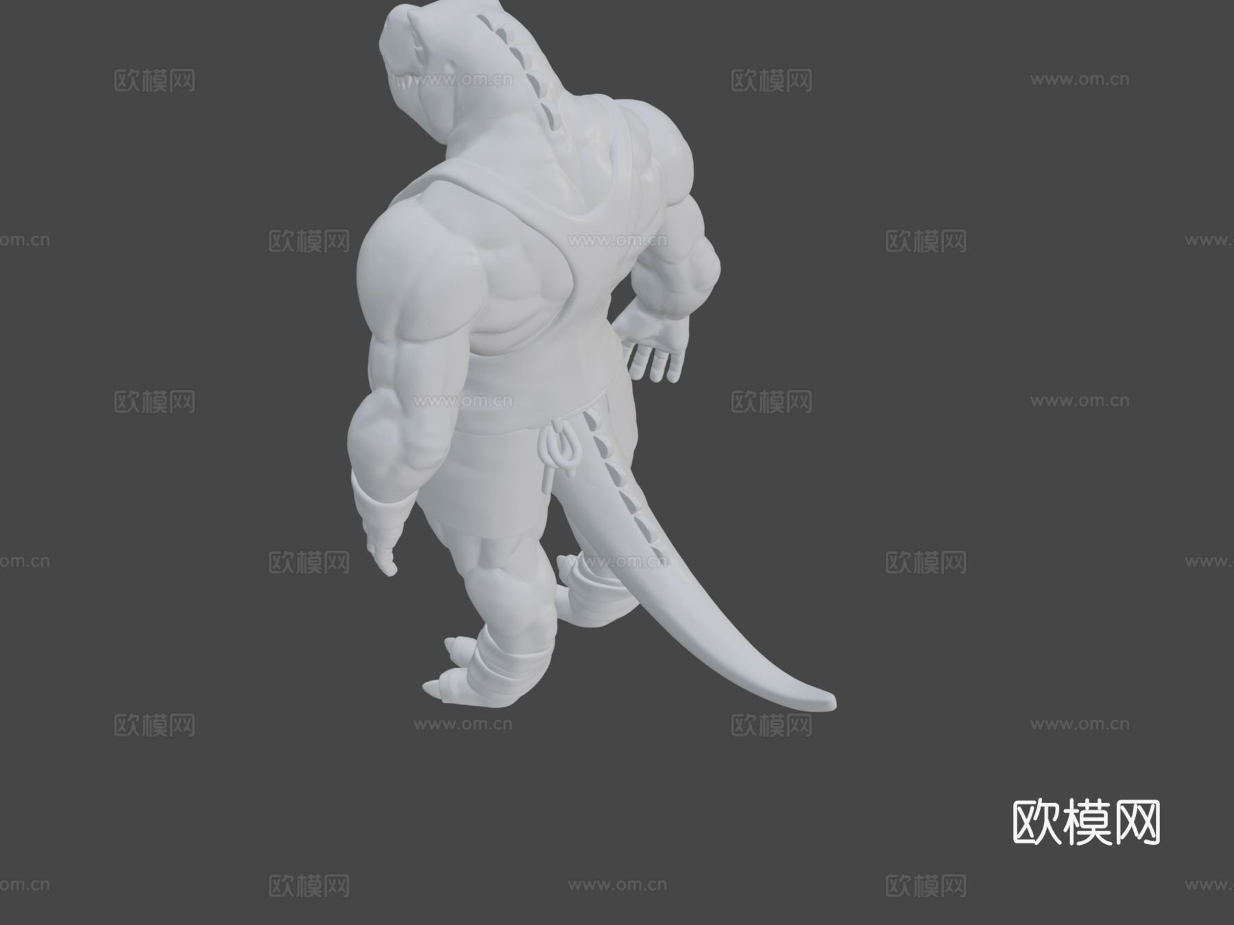 查多龙3d模型