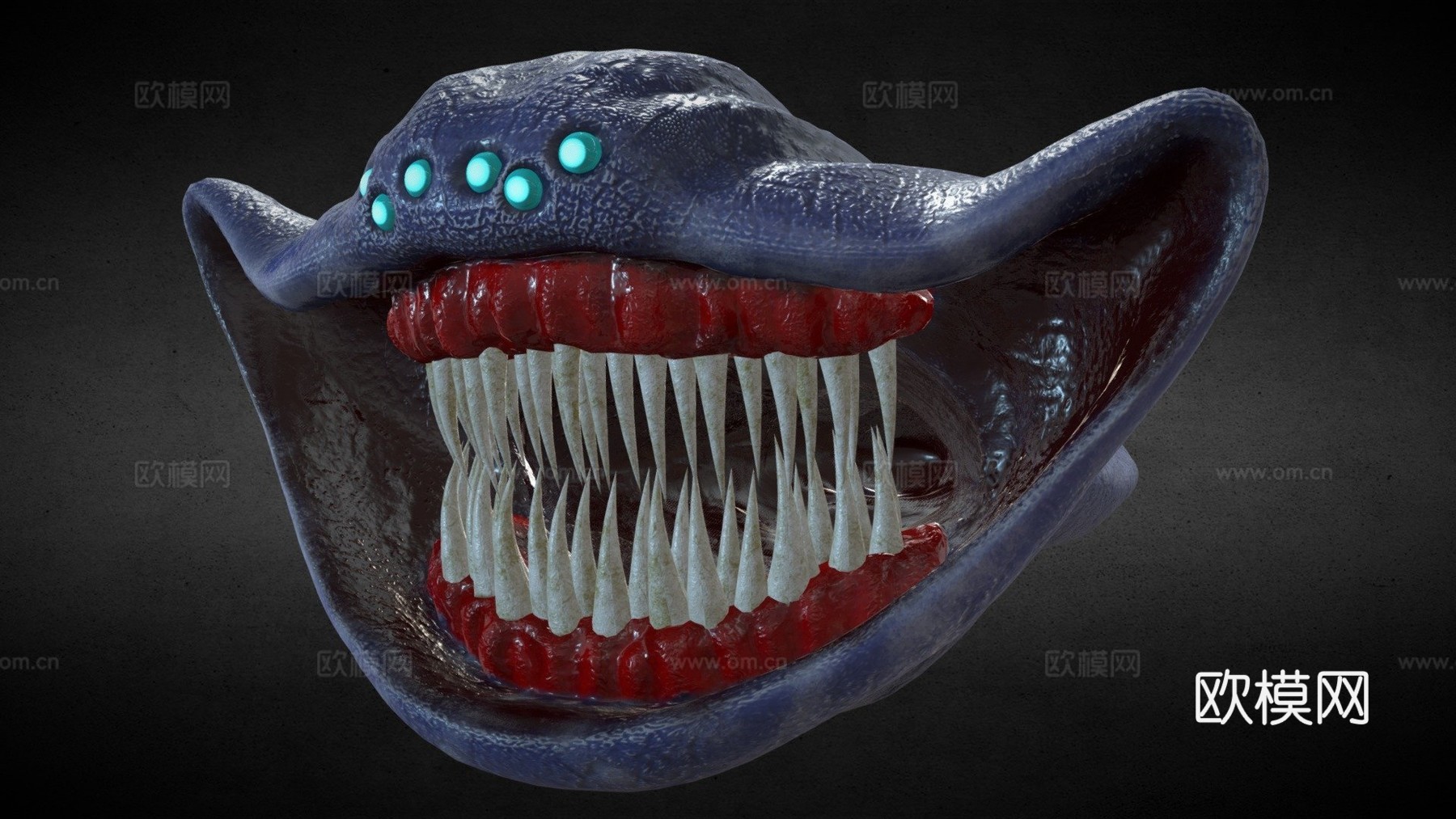 伟大玛哈 - 3D绑定角色 - 4K纹理3d模型