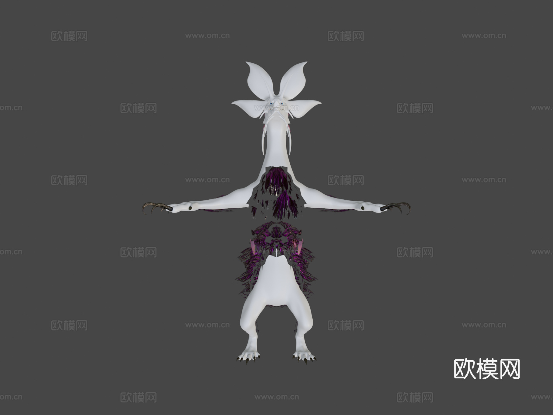 泡狐龙[怪物猎人]3d模型