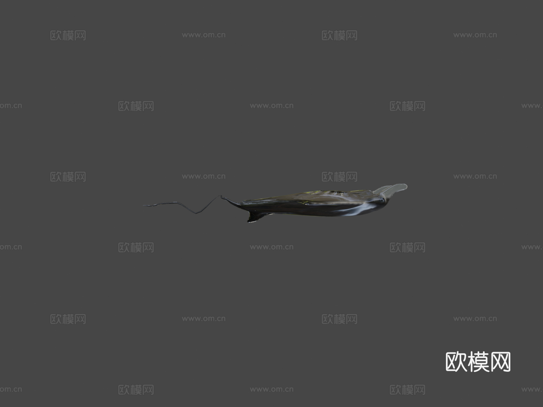 蝠鲼3d模型