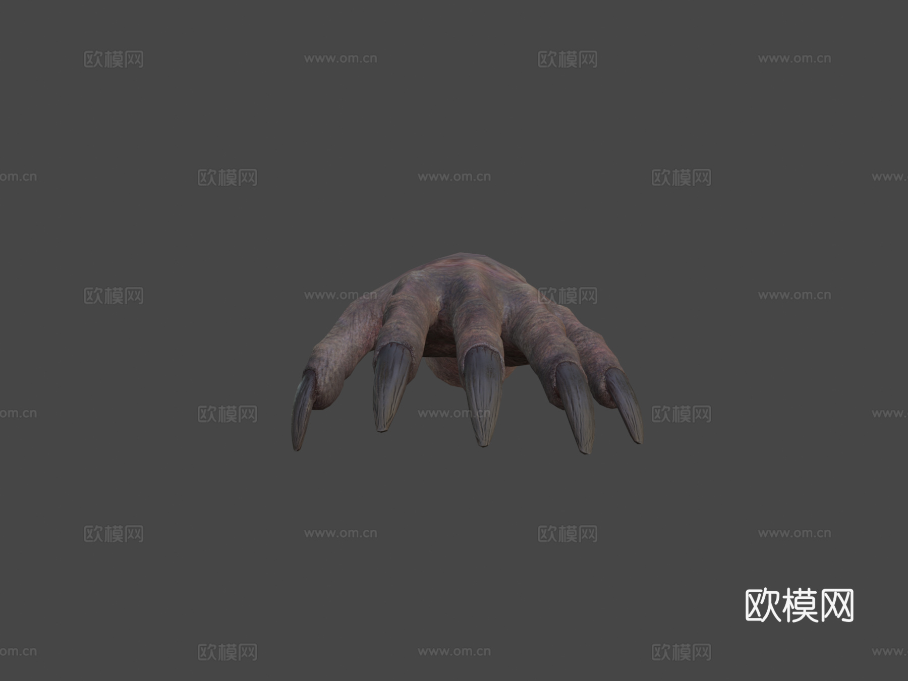 怪物之手3d模型