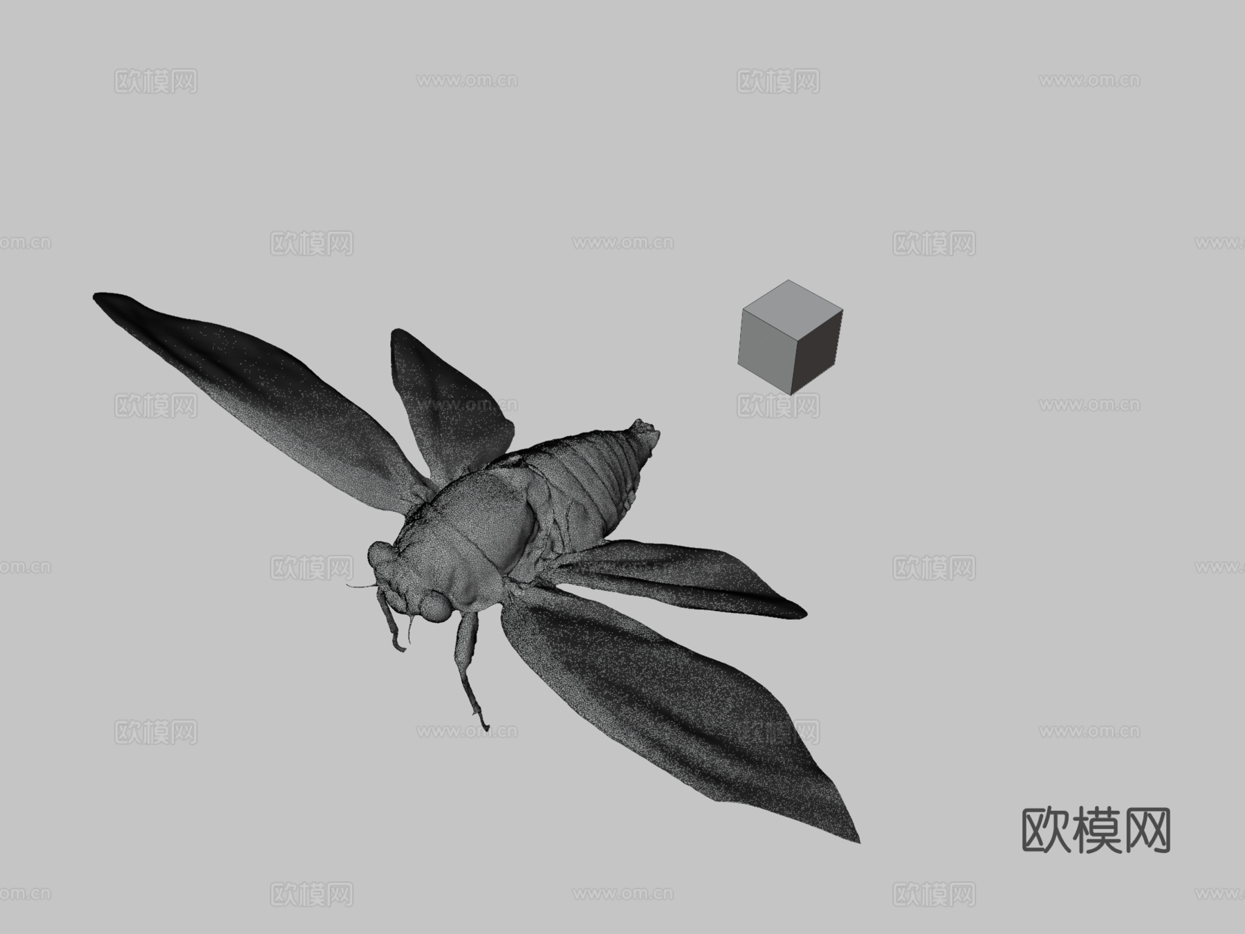CC0 DAPCON 2023年数字档案产业奖纪念 油蝉3d模型
