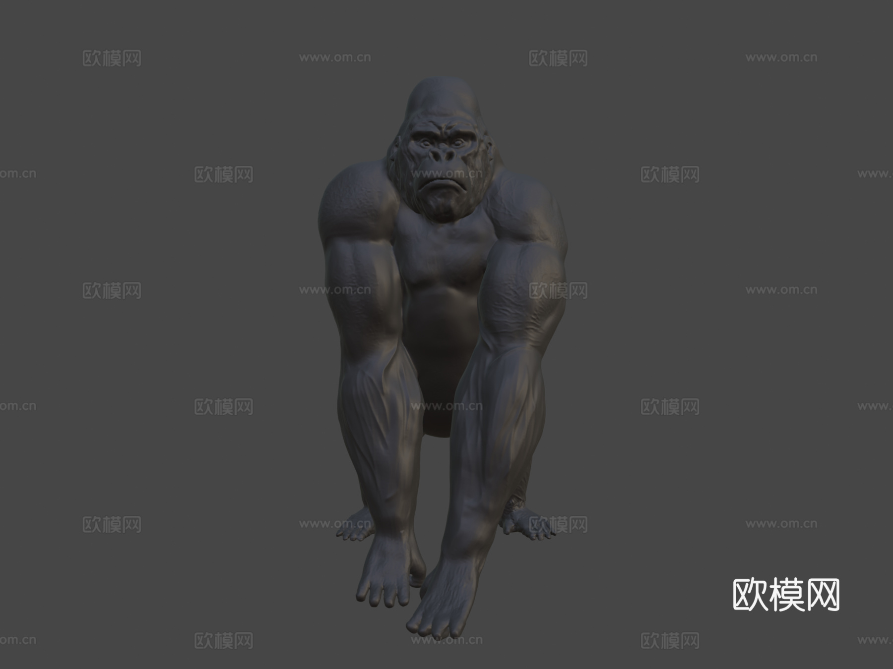 大猩猩金刚3d模型