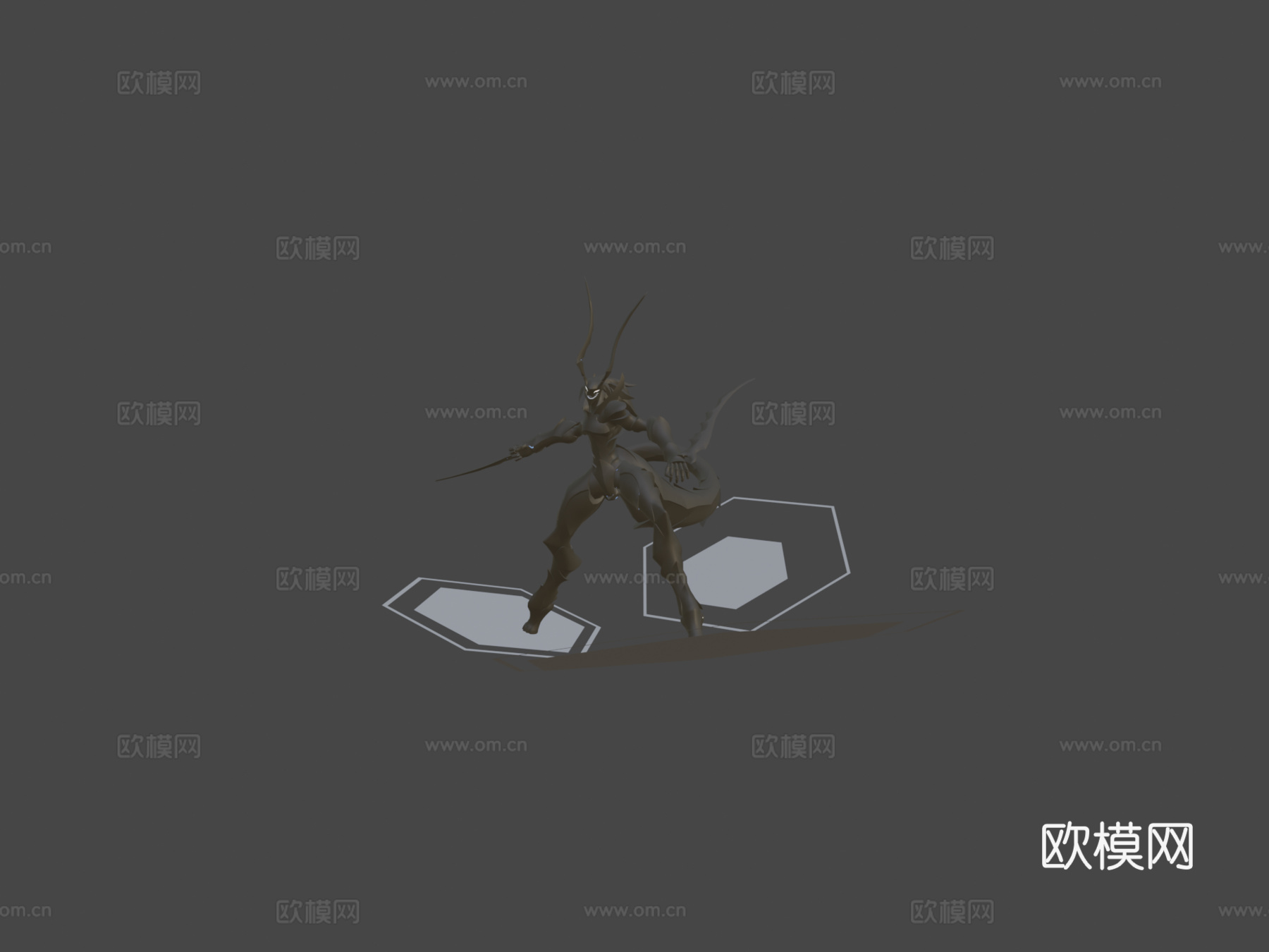塞赫罗斯旧版3d模型