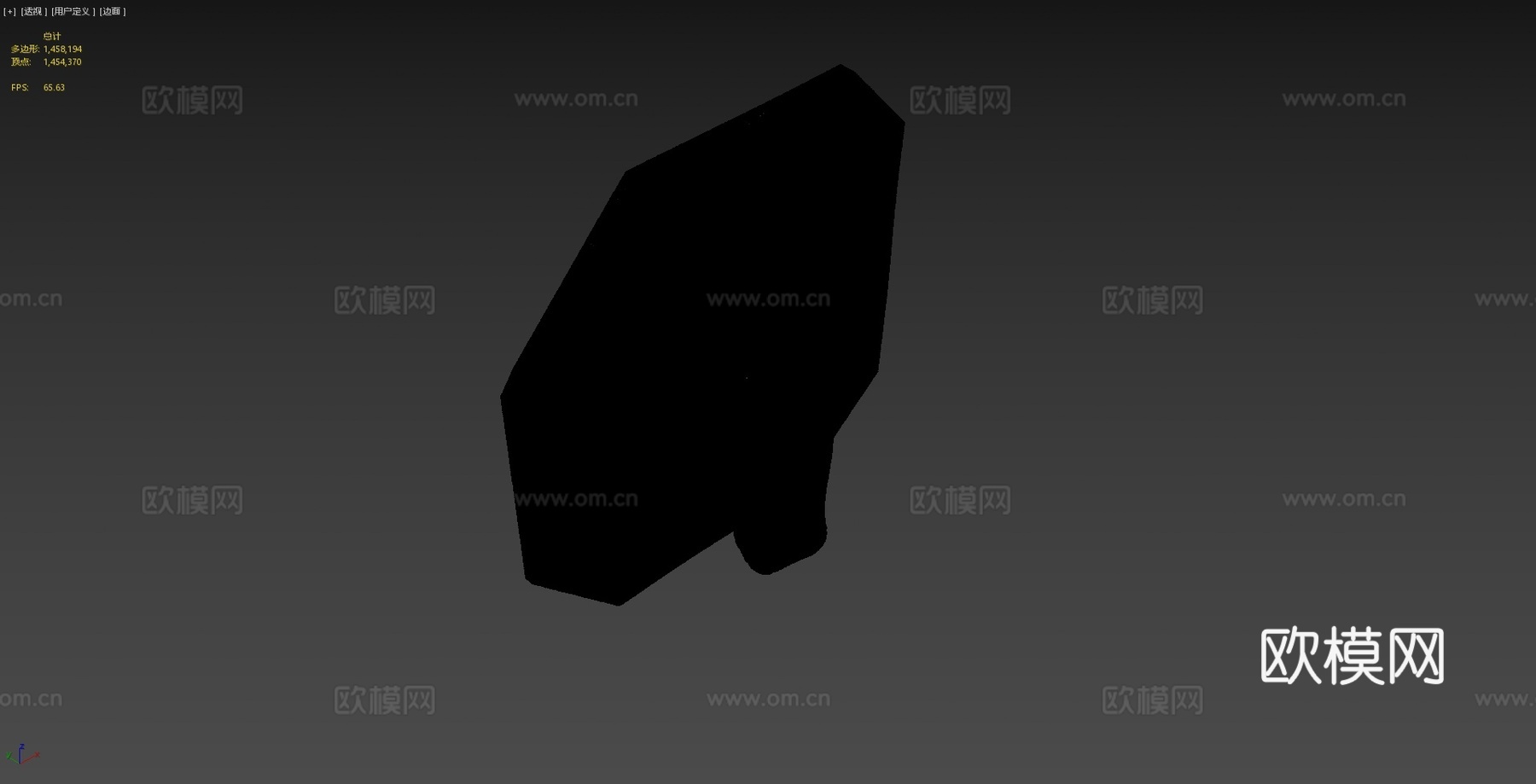 模型41-金色箭毒蛙，薄荷变种3d模型