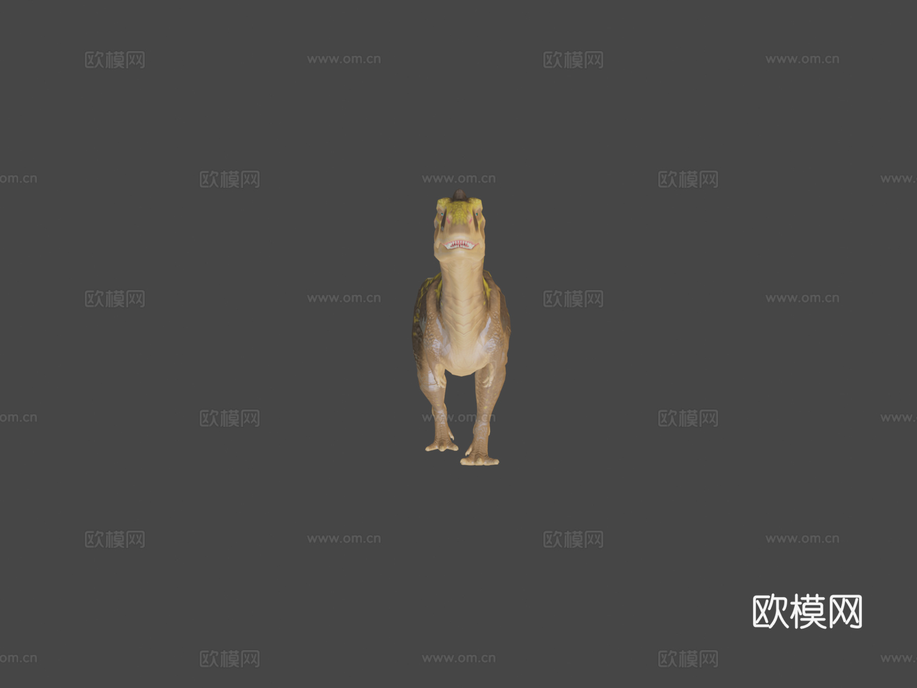纳尔马达君王龙3d模型