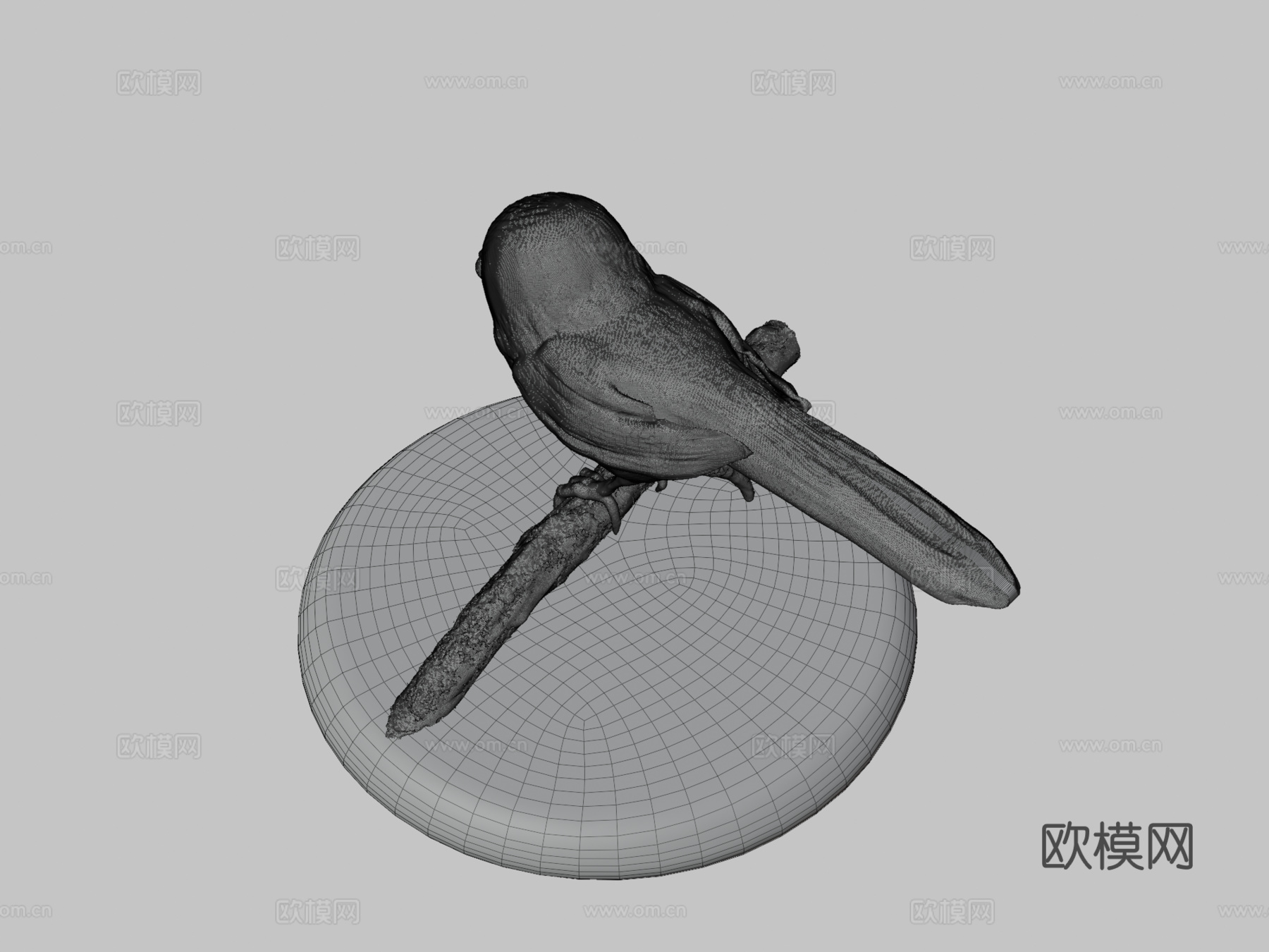 降临22-冬鸟3d模型
