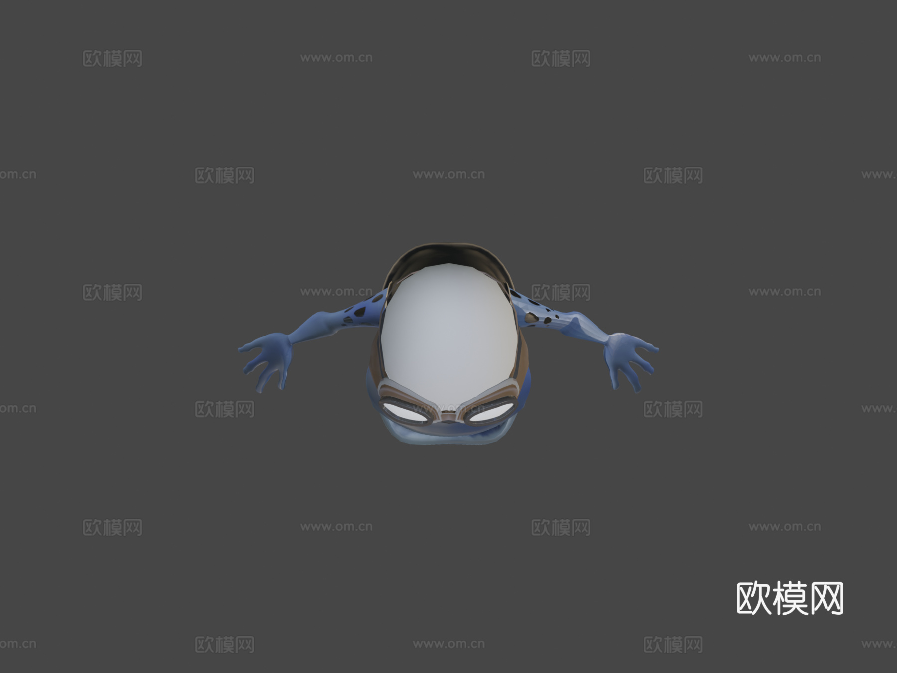 疯狂青蛙3d模型