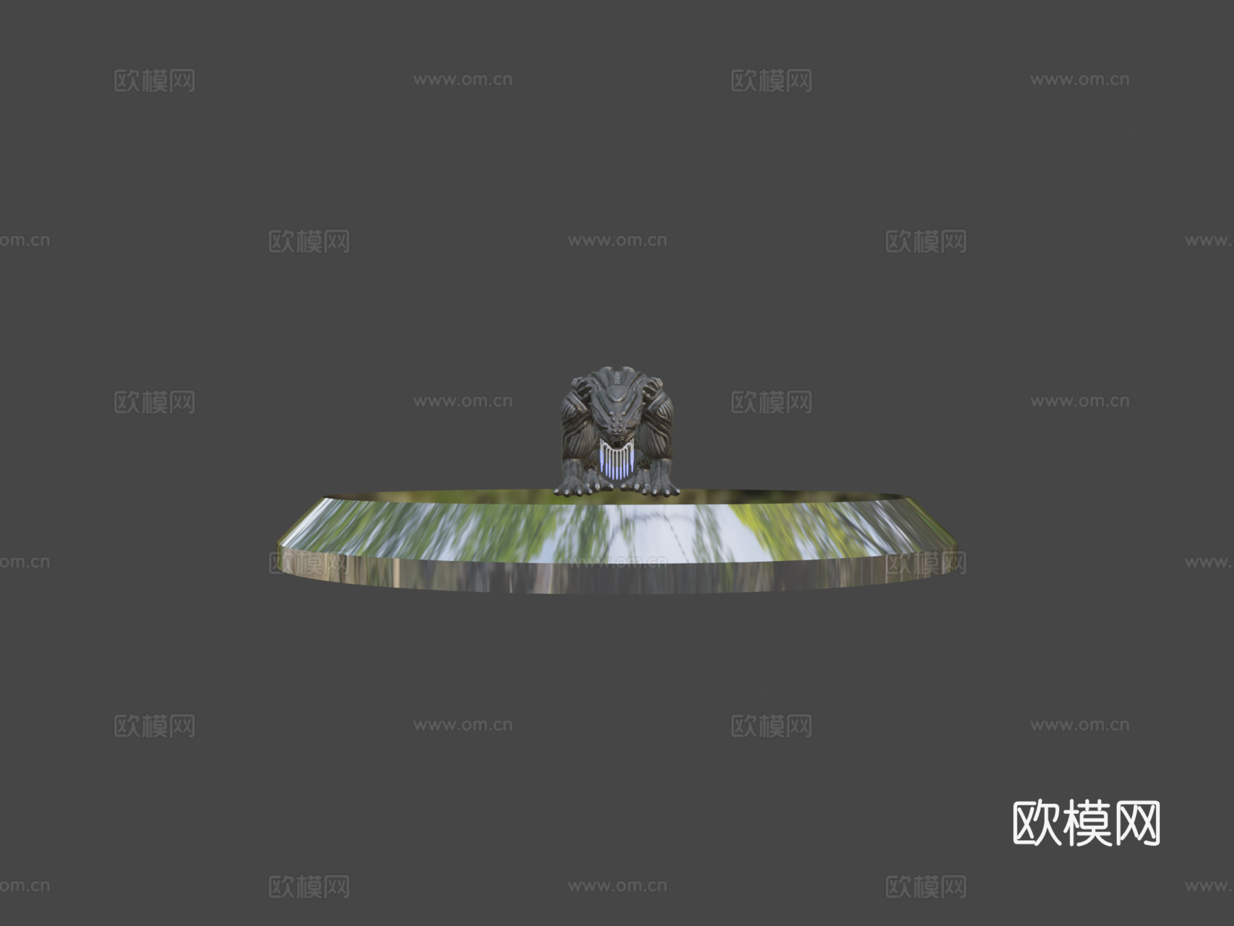 外星动物动画3d模型