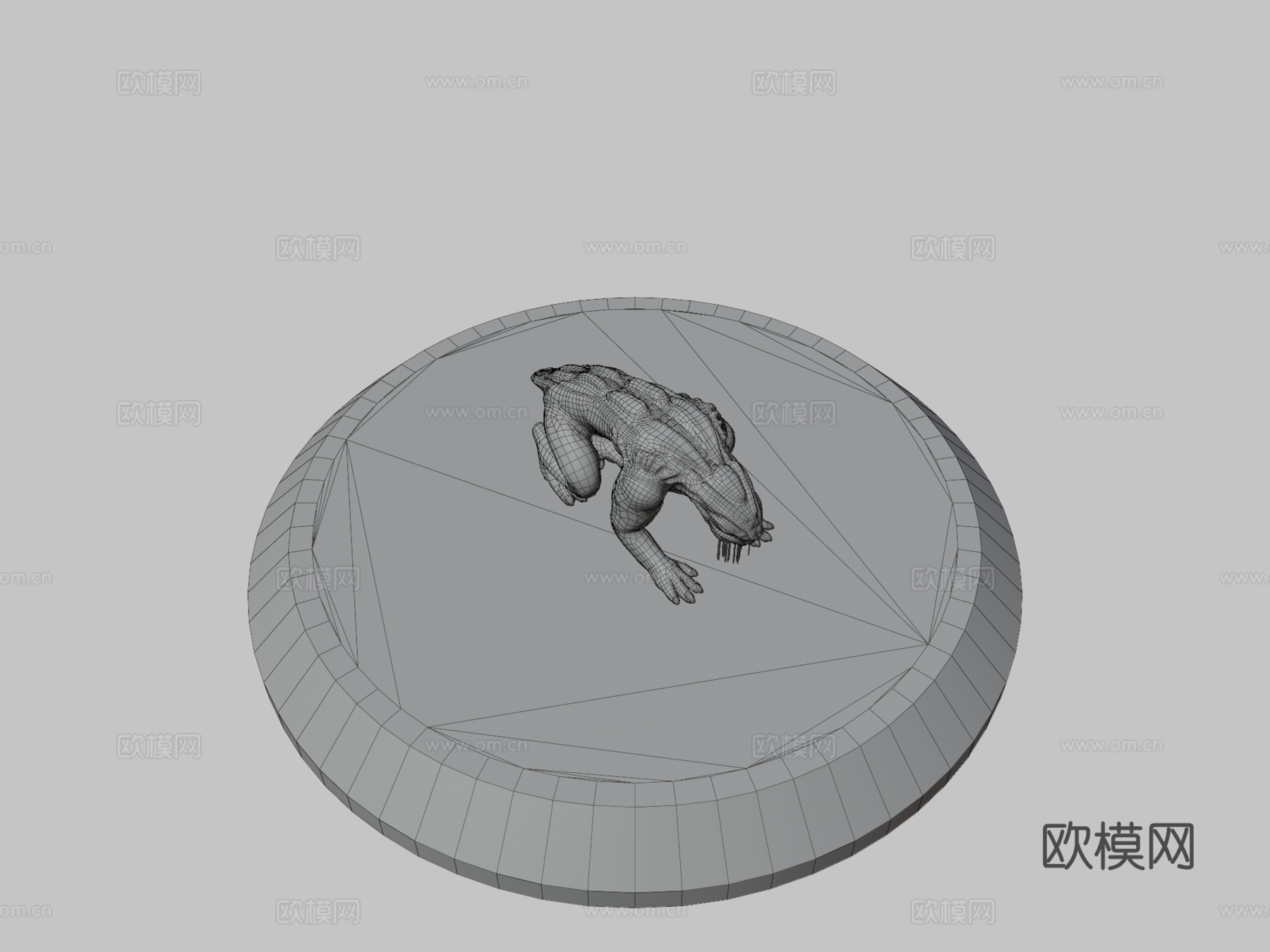 外星动物动画3d模型