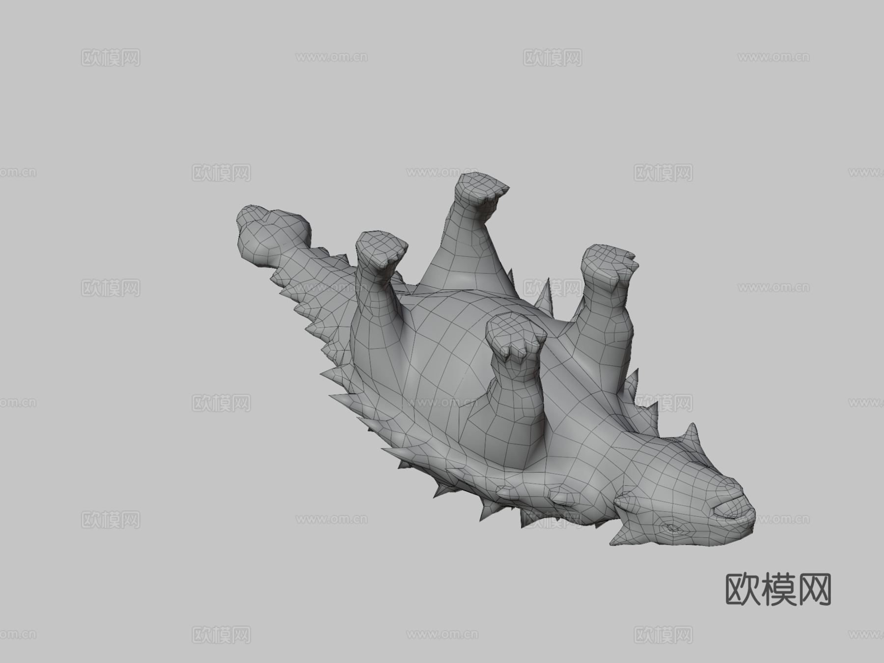恐龙-甲龙3d模型