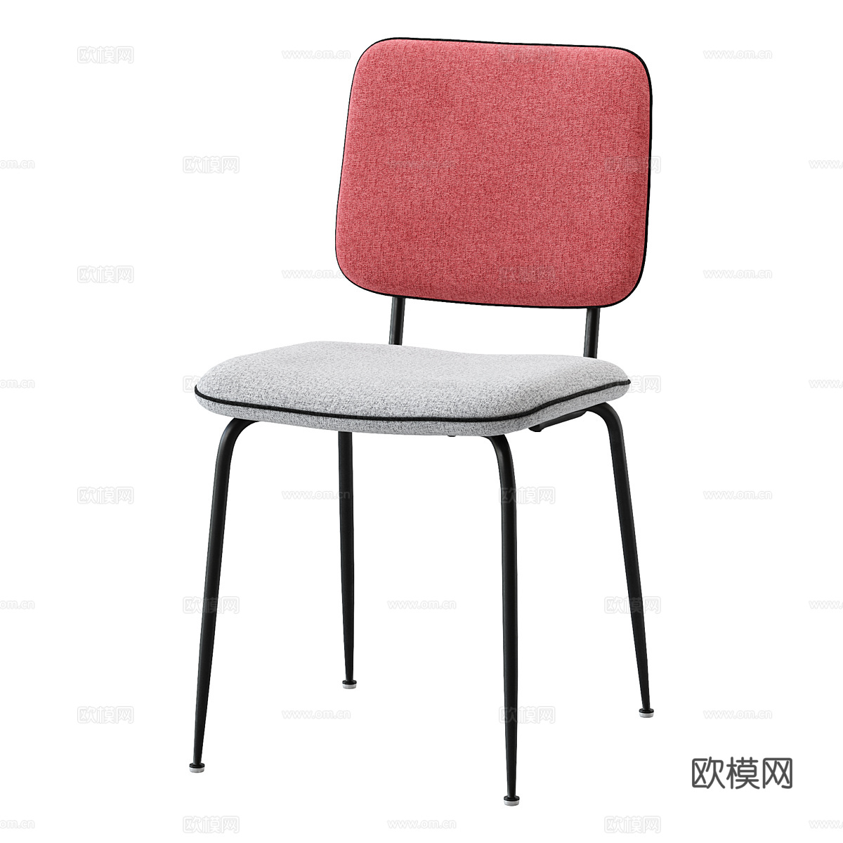 现代简约单人椅子 椅子 简约椅子 休闲椅子 凳子3d模型