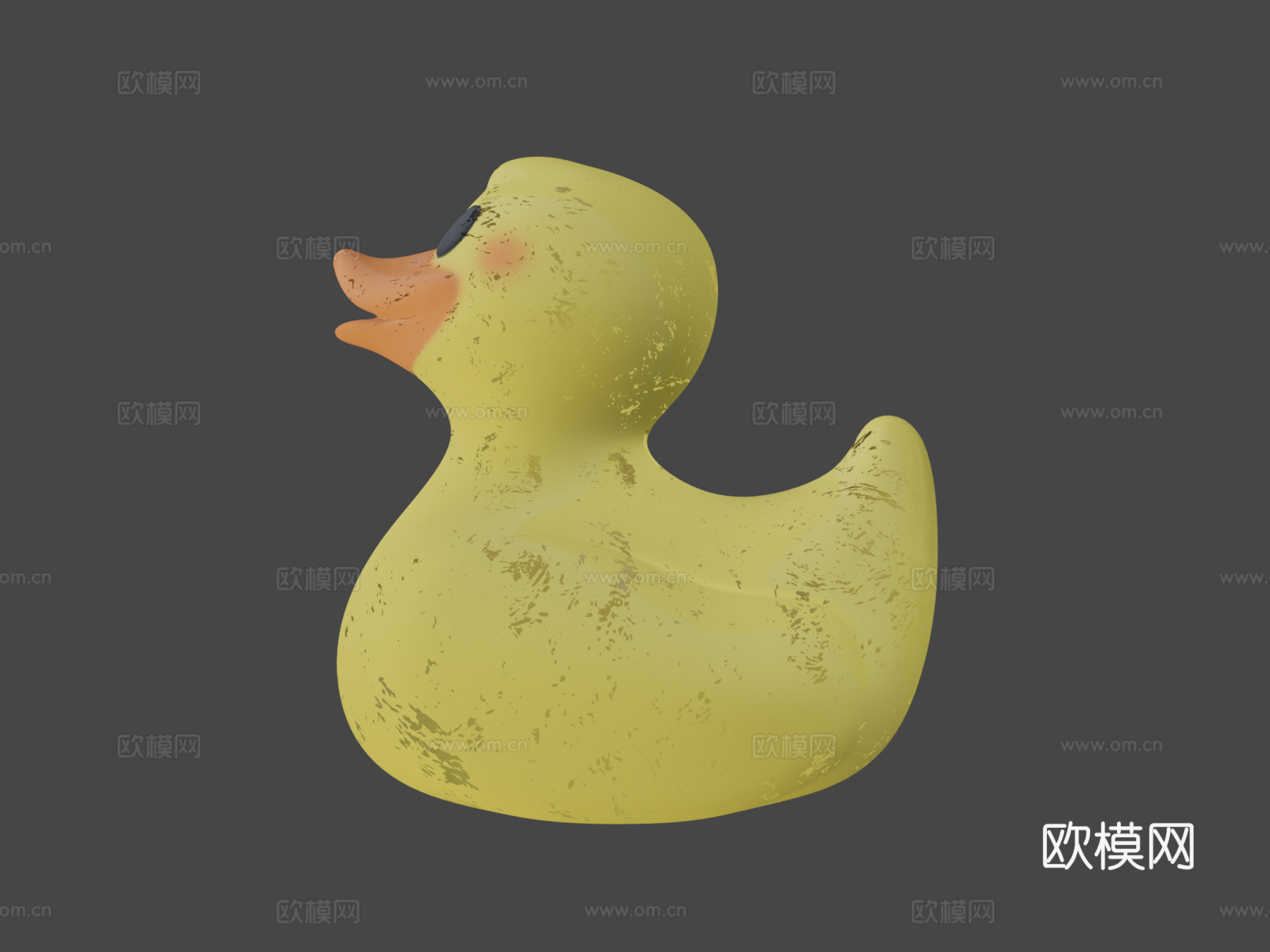 橡皮鸭3d模型
