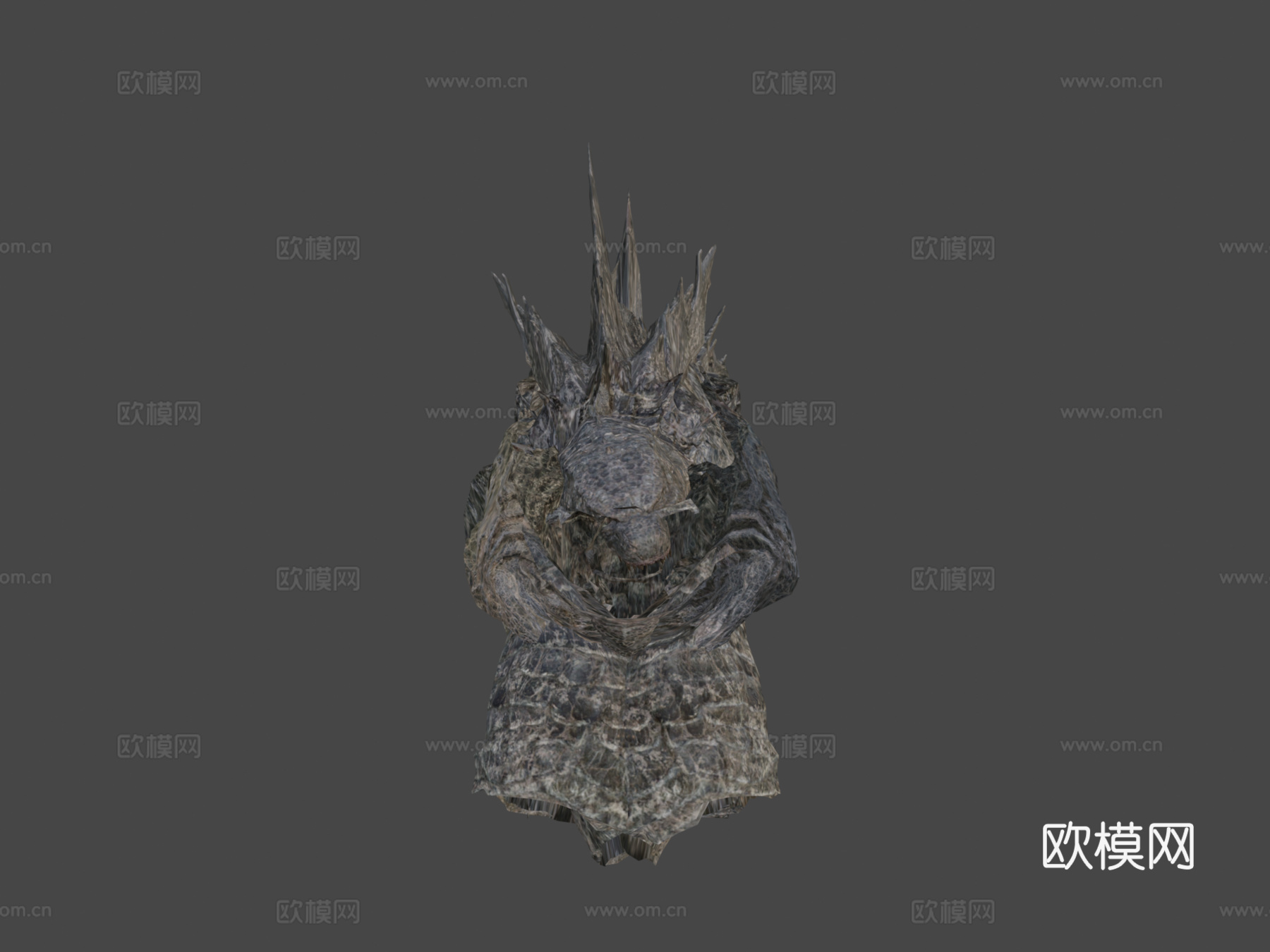 哥斯拉动画3d模型