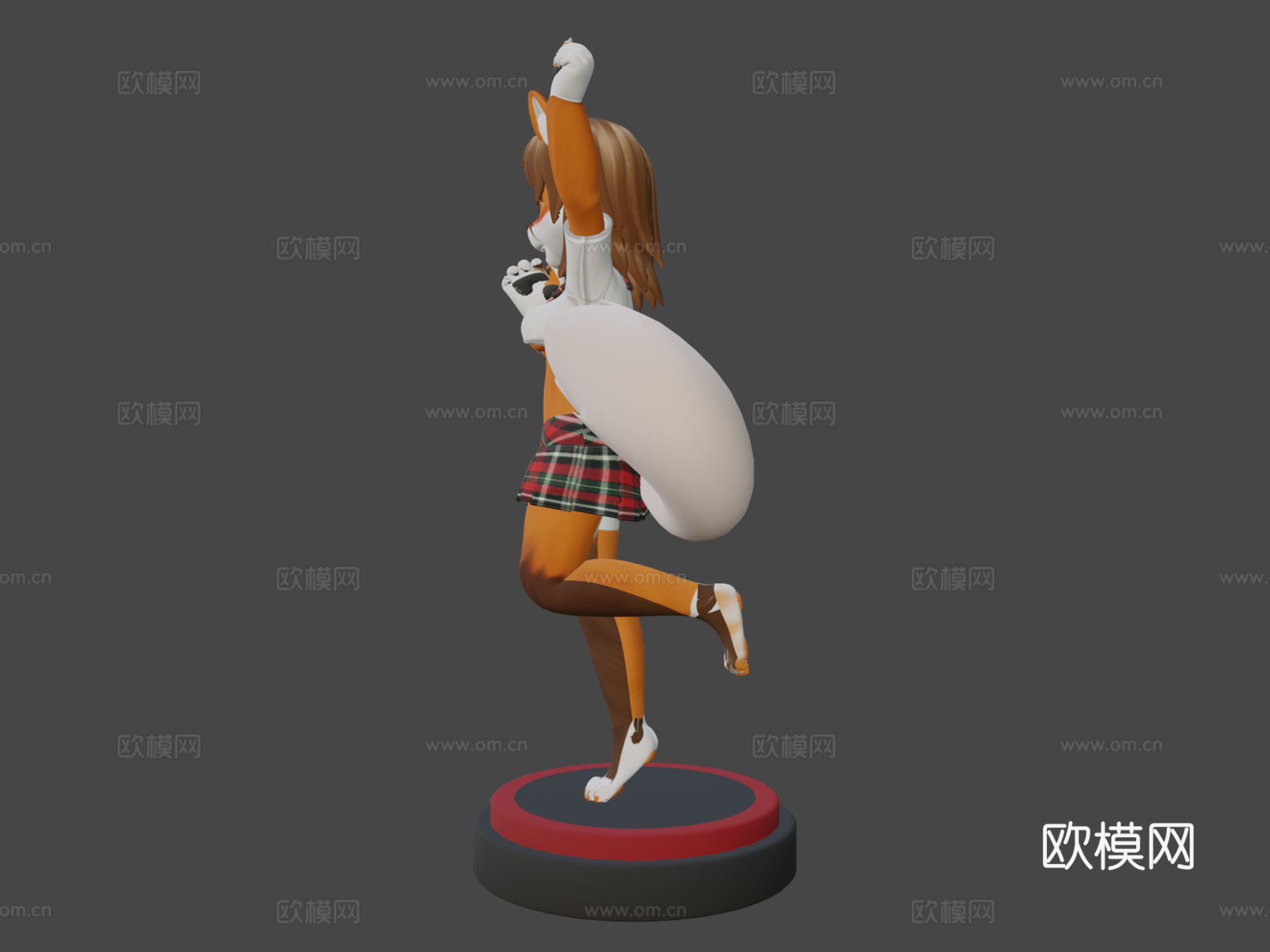 朱莉娅·白羊座3d模型