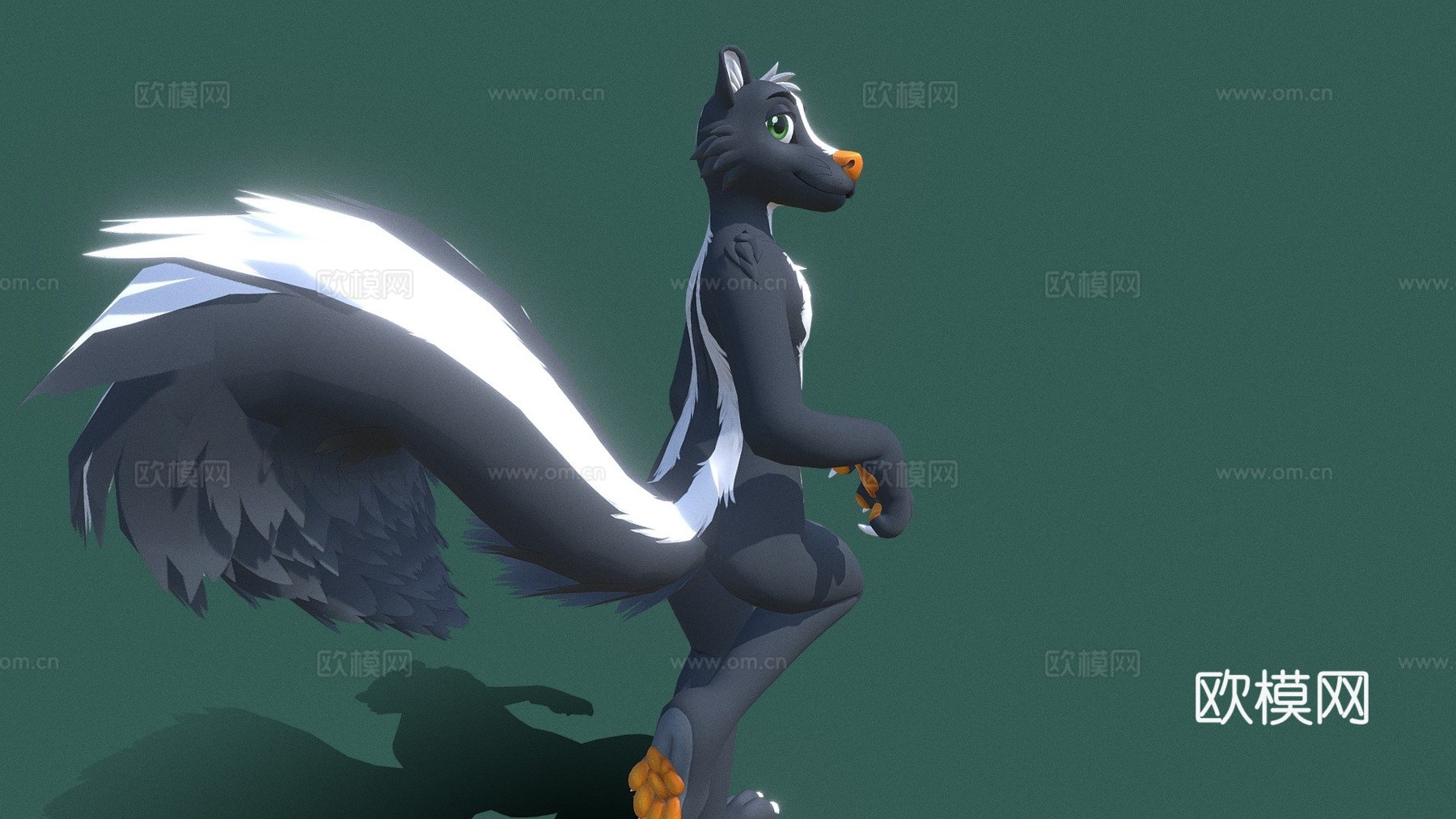 Kataze虚拟聊天头像3d模型