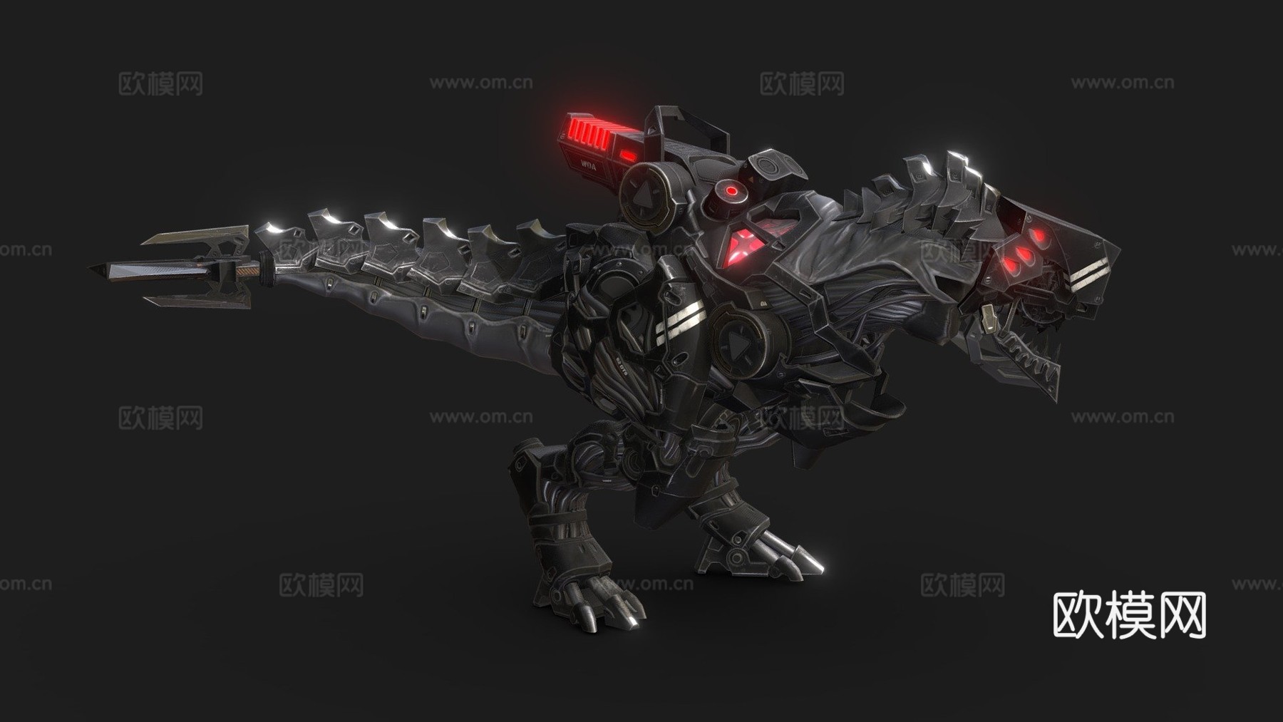 暴龙机甲3d模型