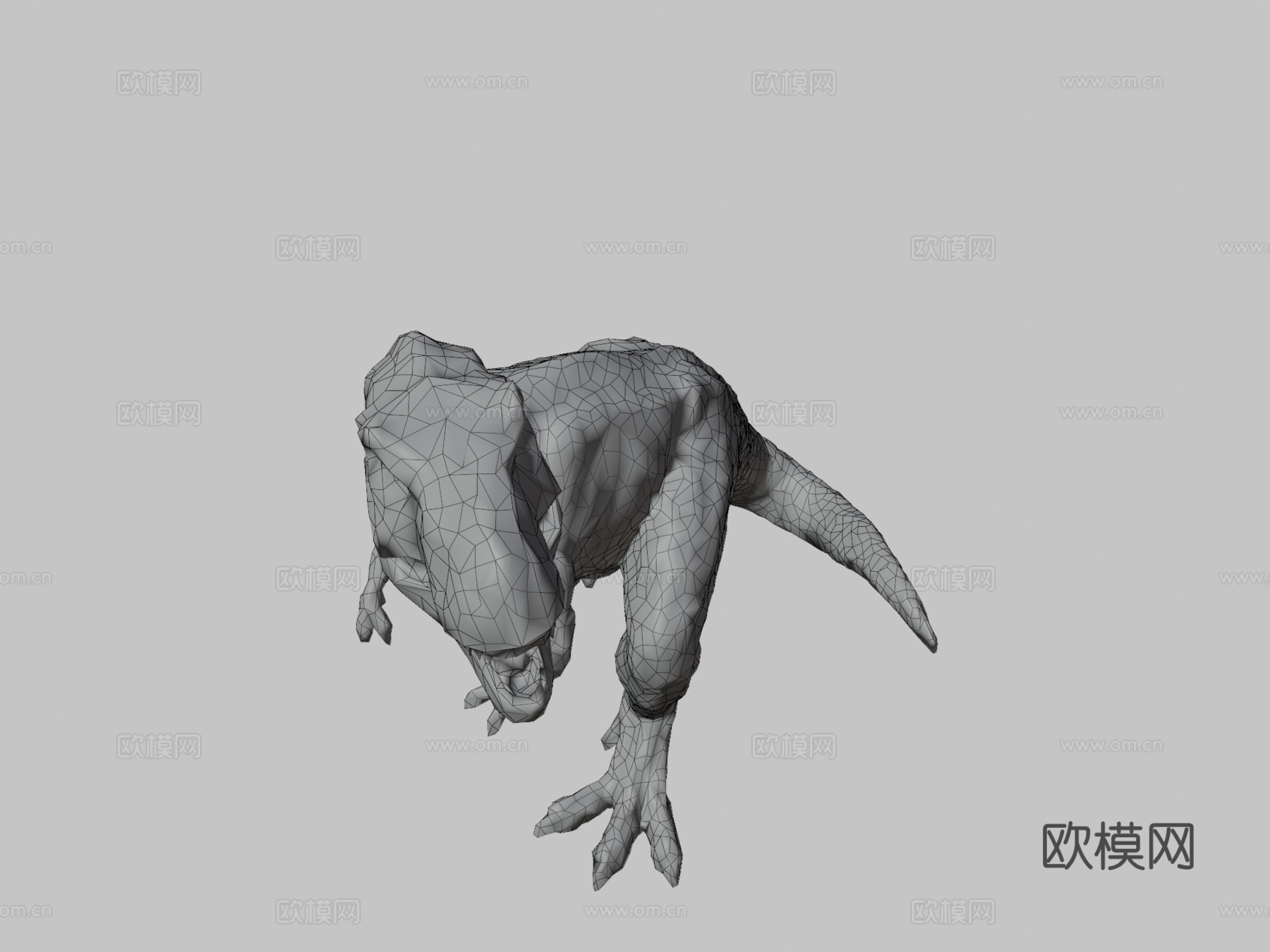 霸王龙3d模型