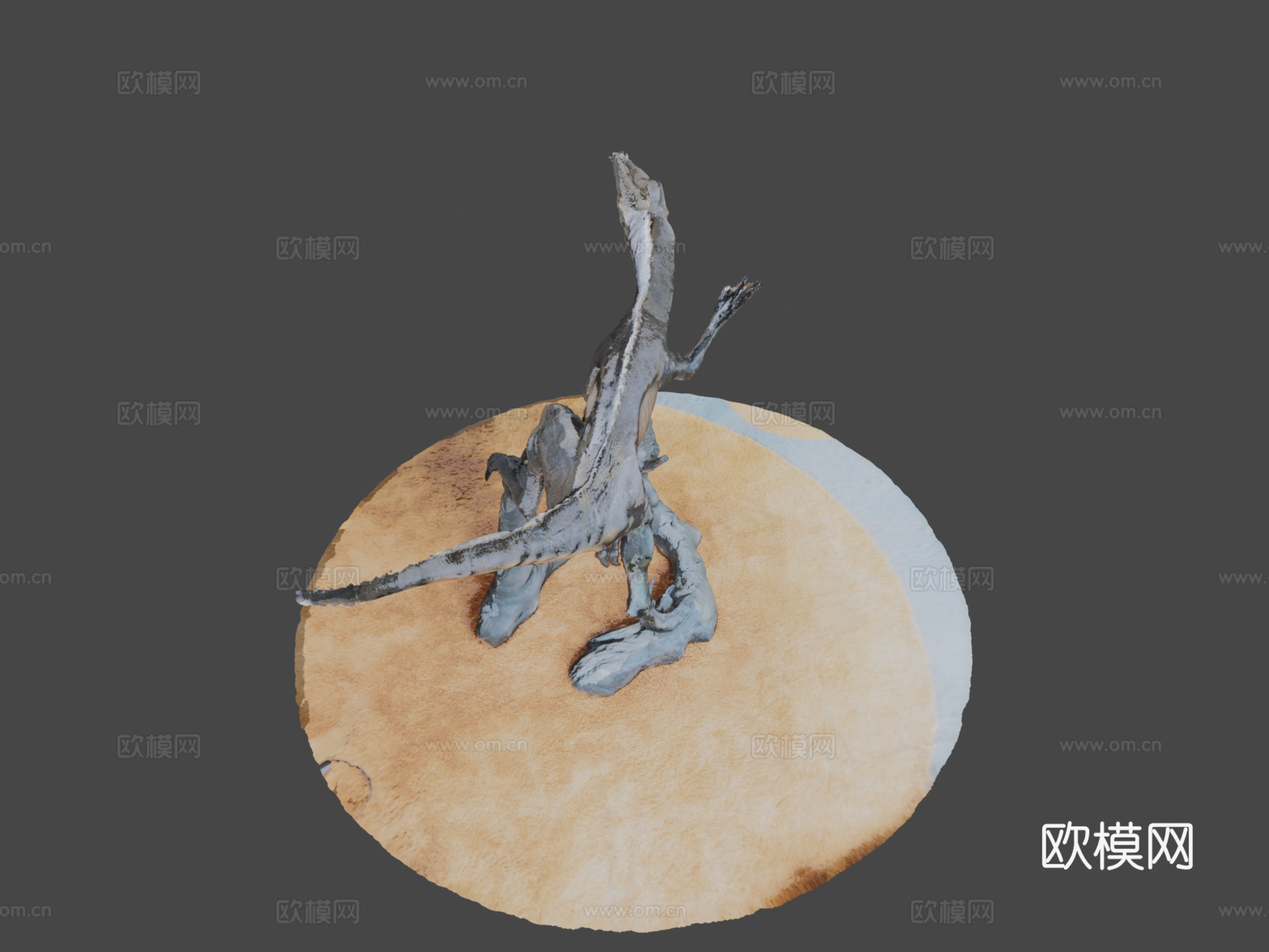 ZDF数字恐龙3d模型