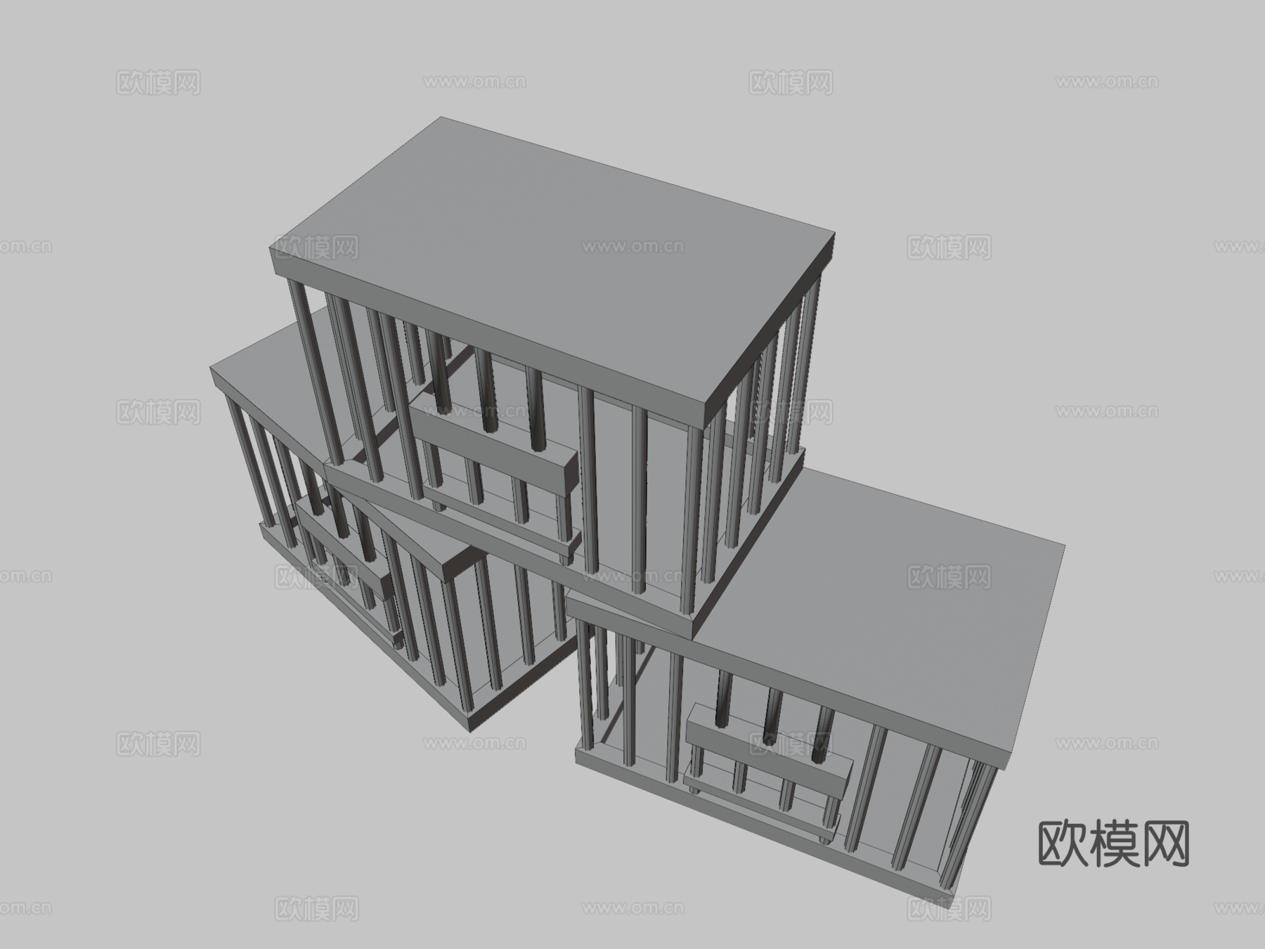 多功能笼子3d模型