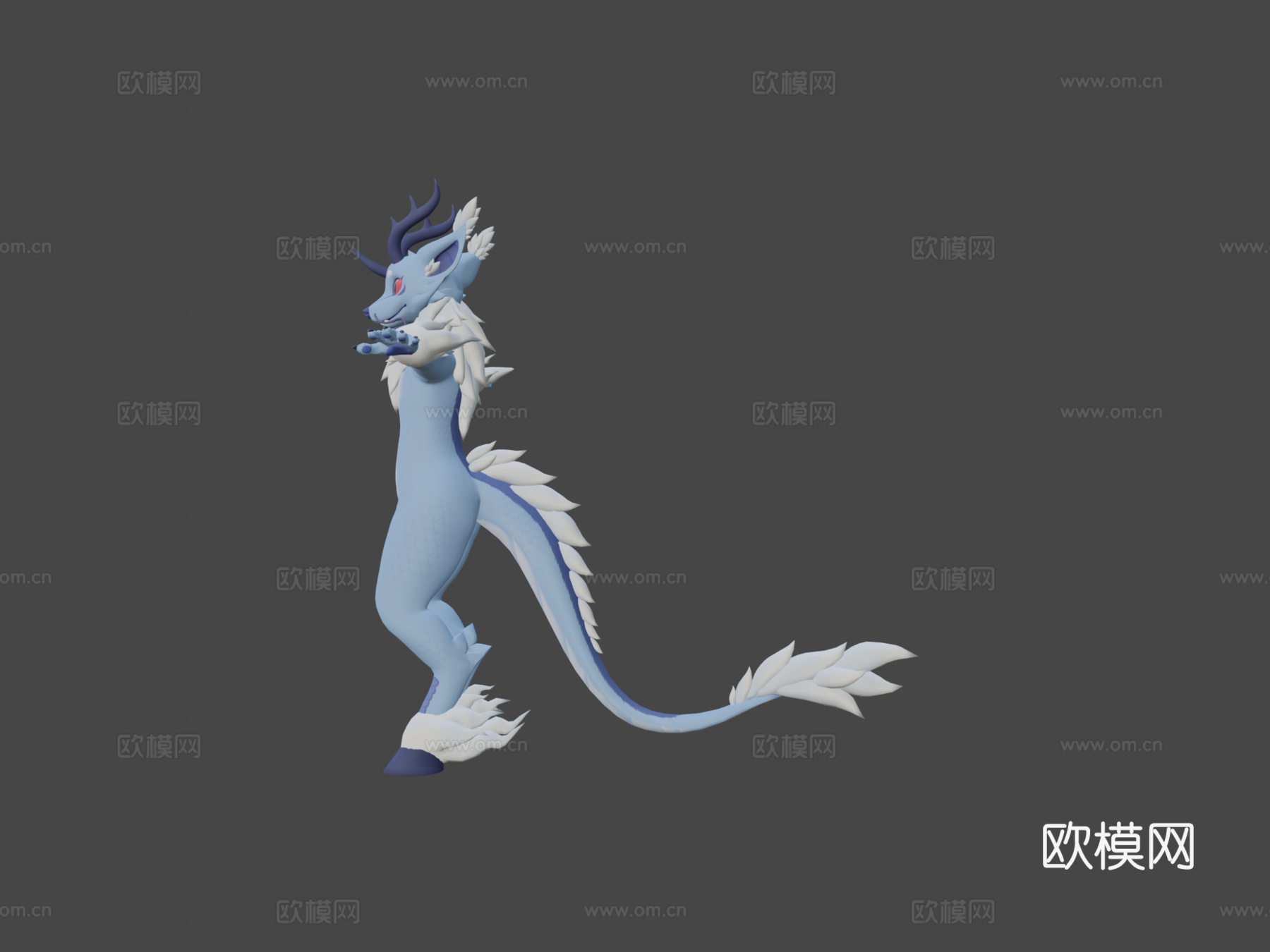 麒麟3d模型