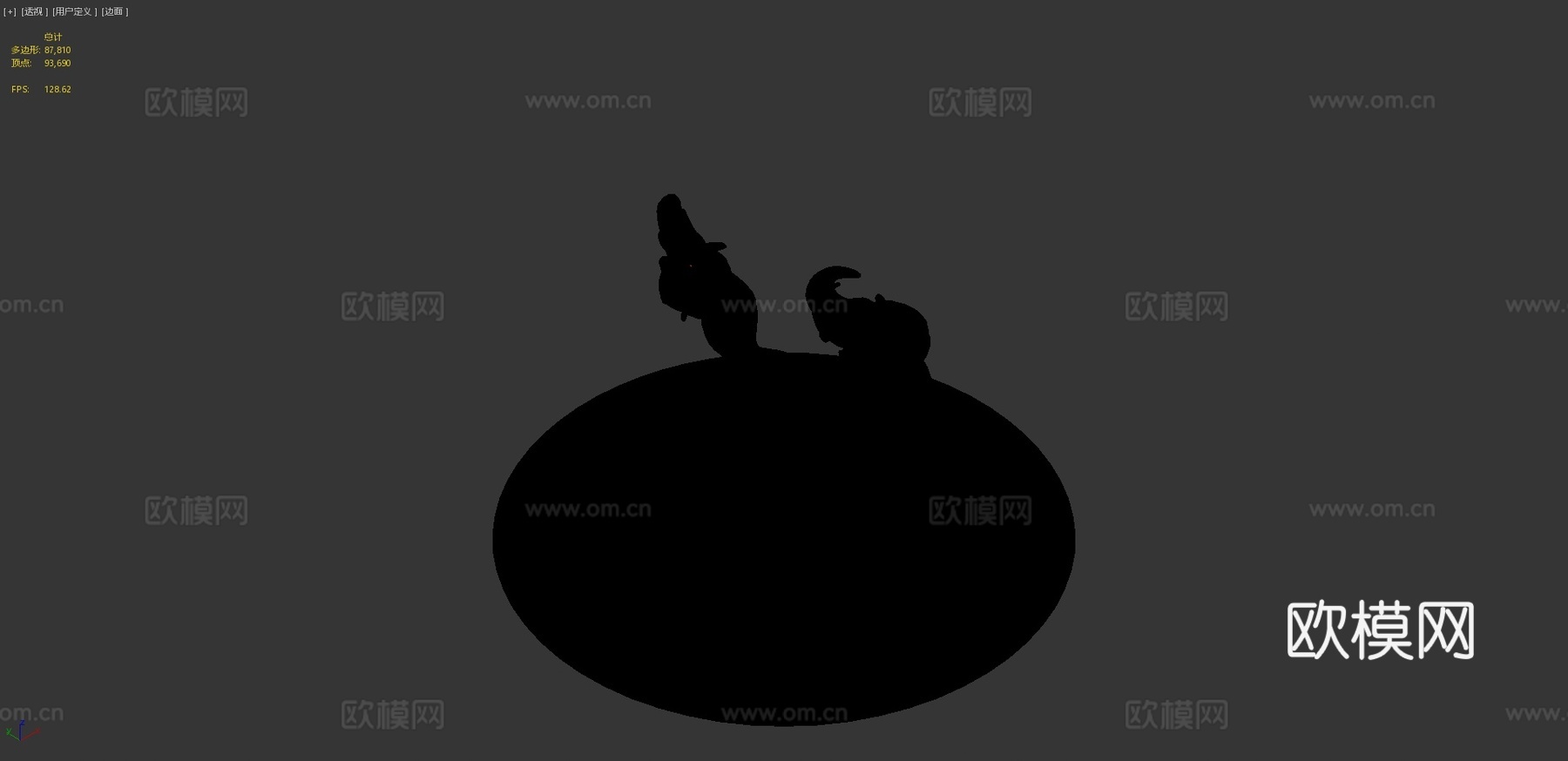 小火马宝可梦3d模型