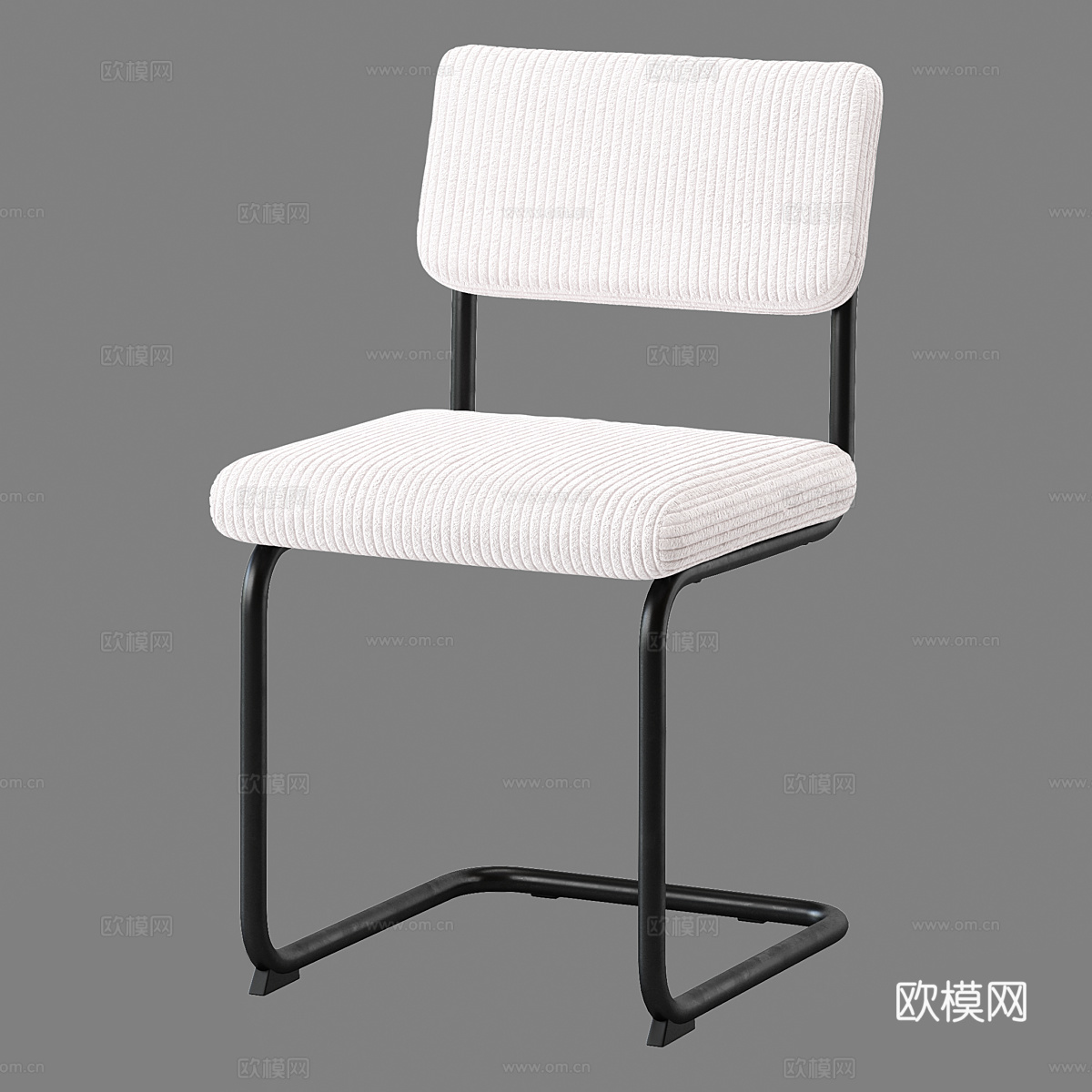现代简约单人椅子 椅子 简约单人椅子 休闲椅子 凳子3d模型