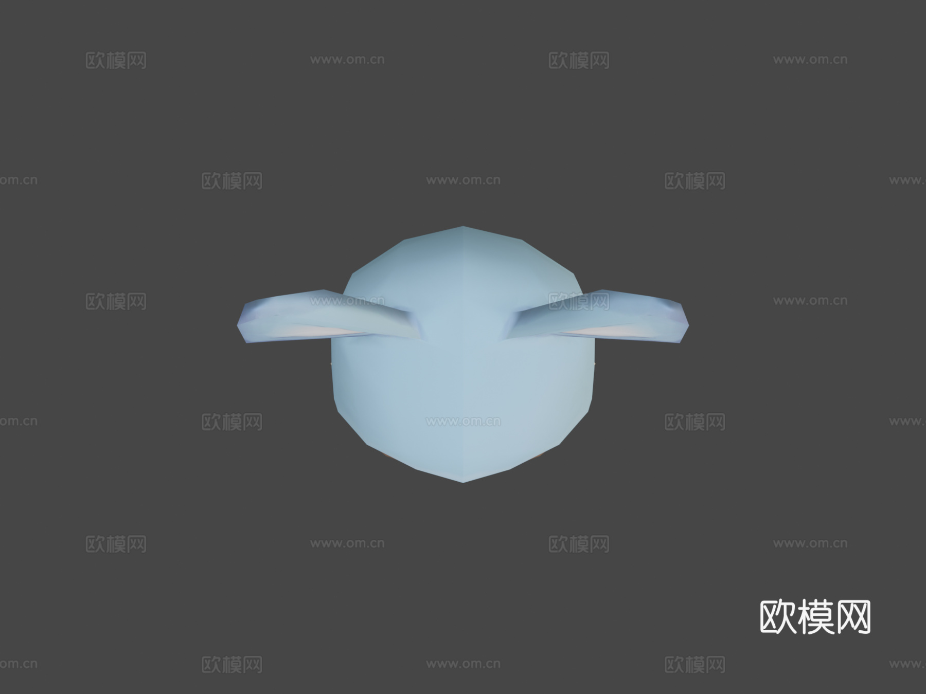 兔子萌妹3d模型